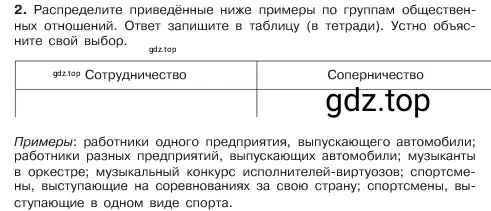 Условие номер 2 (страница 114) гдз по обществознанию 6 класс Боголюбов, учебник