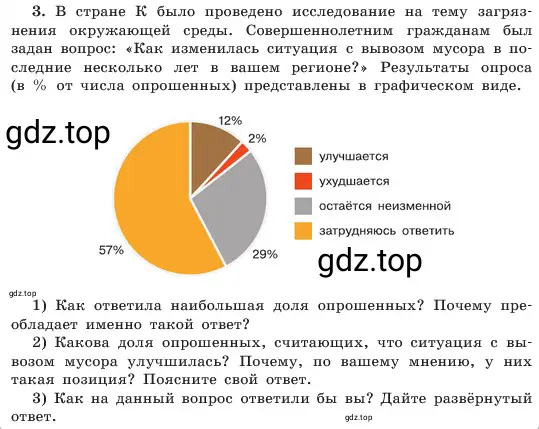 Условие номер 3 (страница 169) гдз по обществознанию 6 класс Боголюбов, учебник