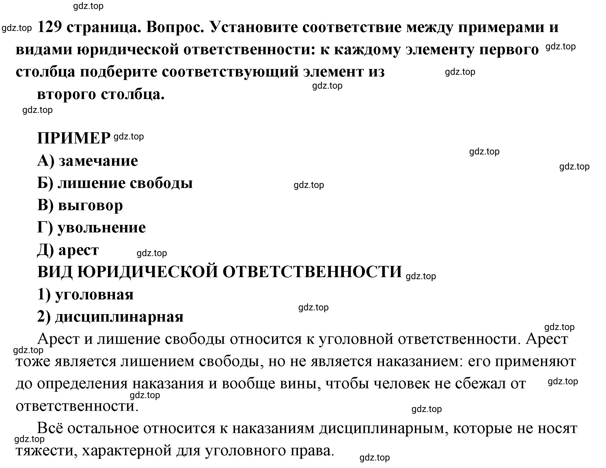 Решение номер 3 (страница 129) гдз по обществознанию 7 класс Боголюбов, учебник