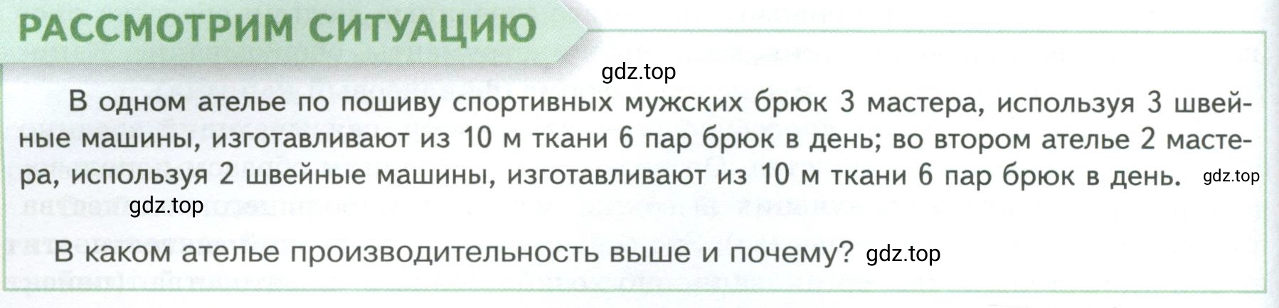 Условие  Рассмотрим ситуацию (страница 90) гдз по обществознанию 8 класс Боголюбов, Городецкая, учебник