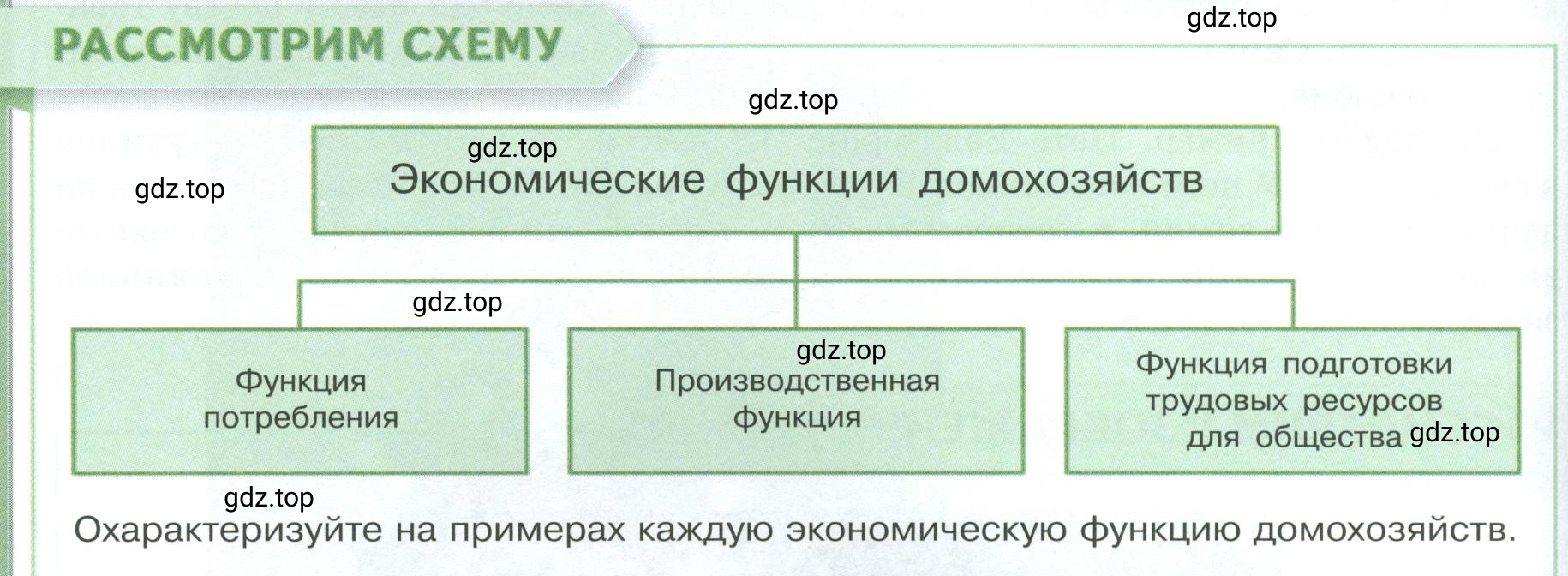 Условие  Рассмотрим схему (страница 180) гдз по обществознанию 8 класс Боголюбов, Городецкая, учебник