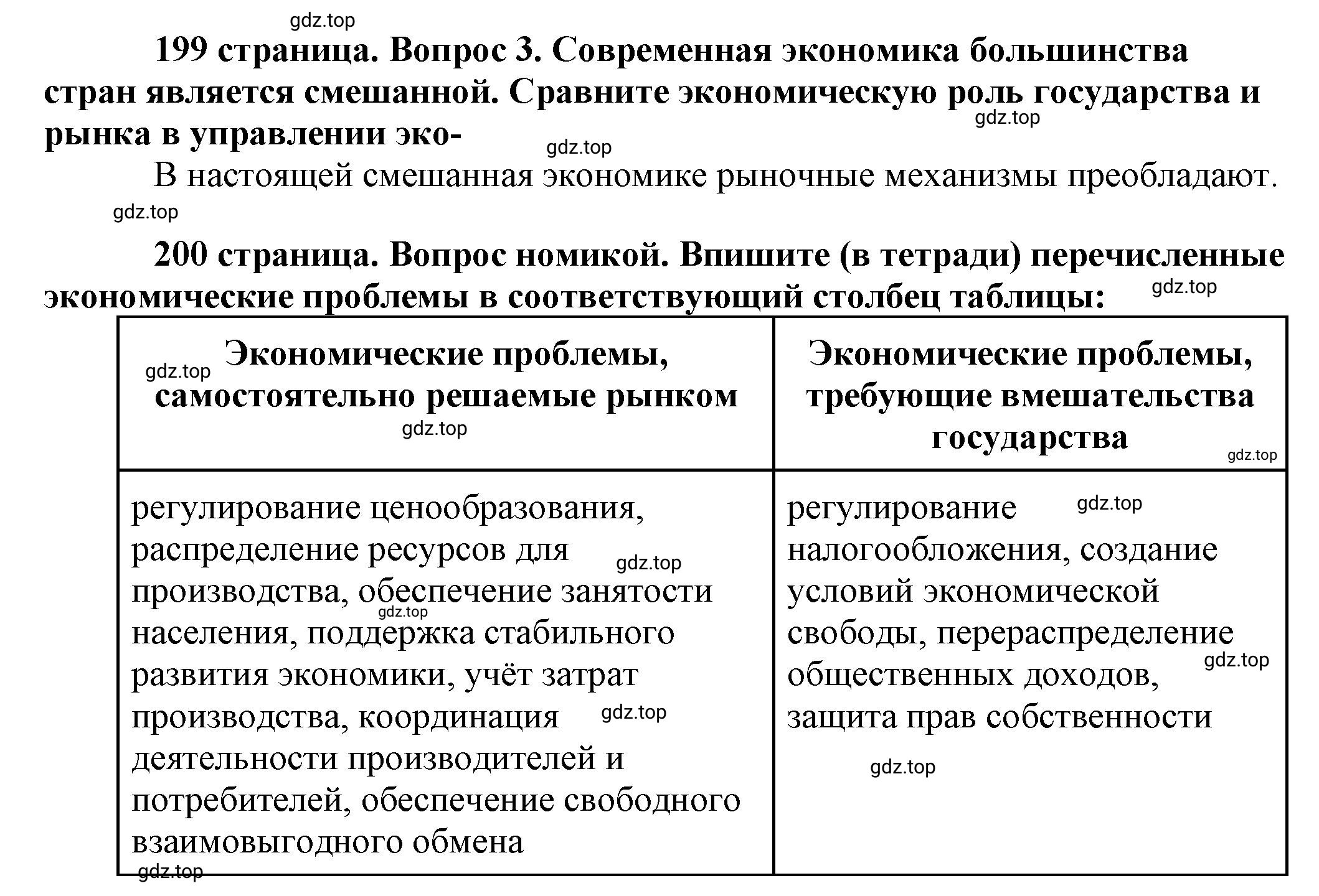 Решение номер 3 (страница 199) гдз по обществознанию 8 класс Боголюбов, Городецкая, учебник