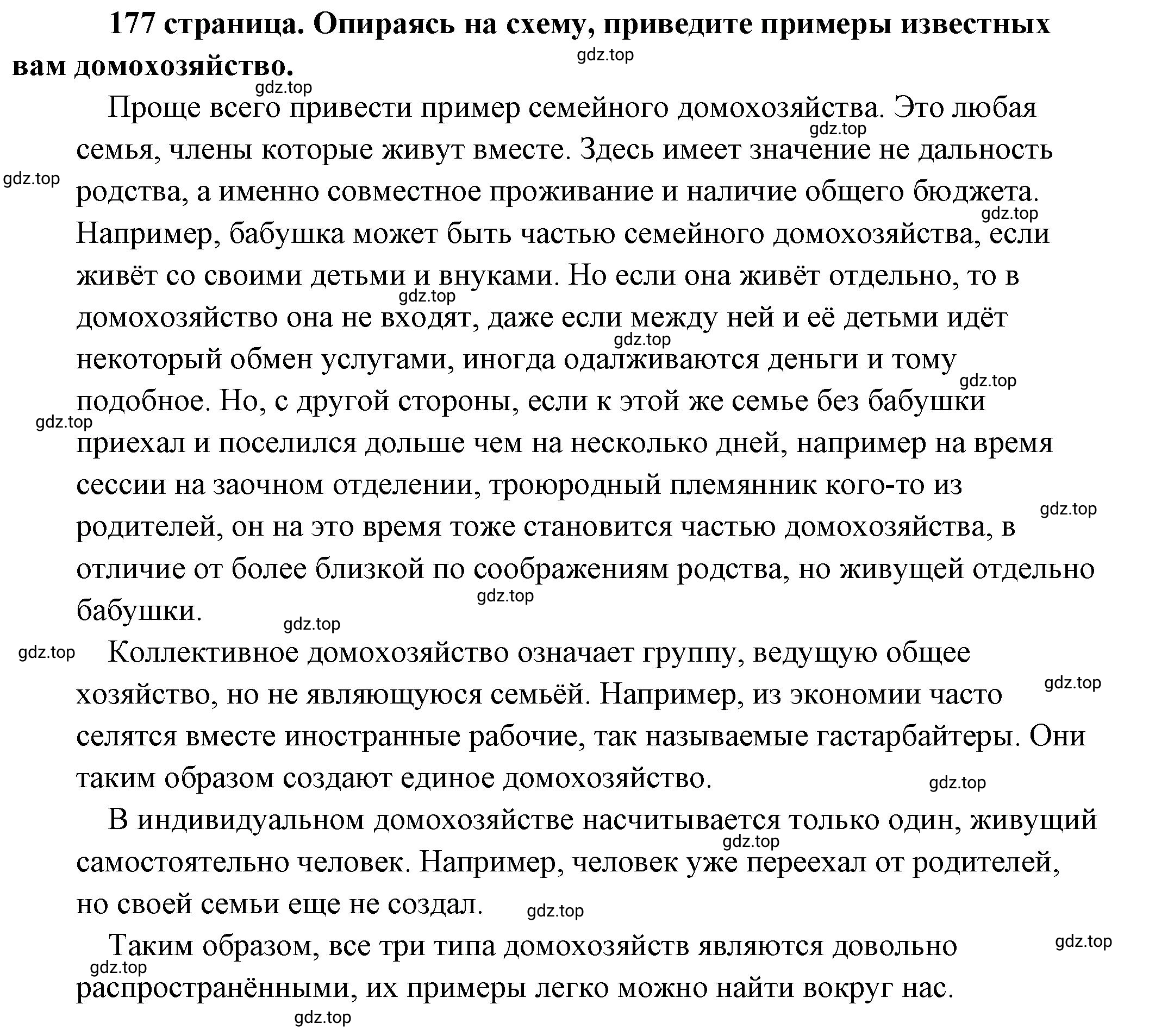 Решение 2.  Рассмотрим схему (страница 177) гдз по обществознанию 8 класс Боголюбов, Городецкая, учебник