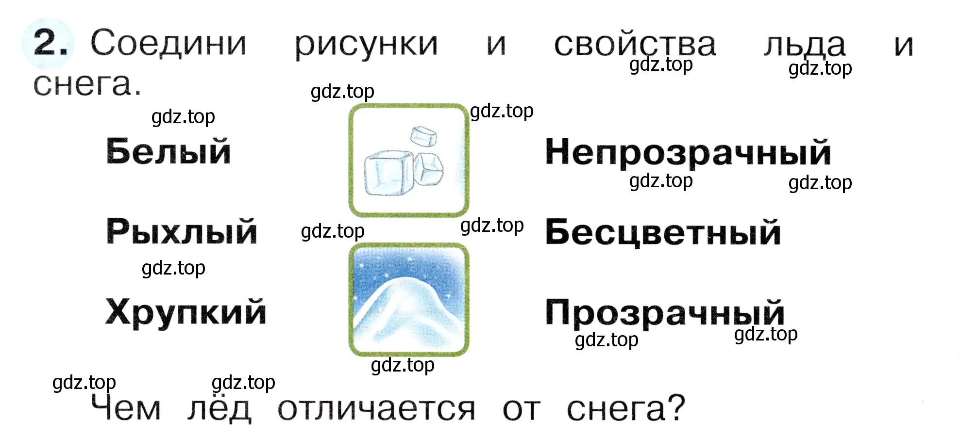 Условие номер 2 (страница 66) гдз по окружающему миру 1 класс Плешаков, Новицкая, рабочая тетрадь 1 часть