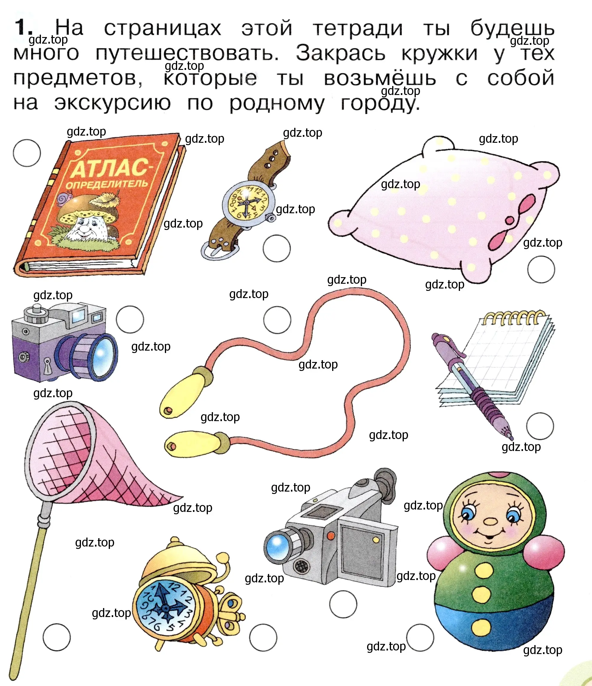 Условие номер 1 (страница 3) гдз по окружающему миру 1 класс Плешаков, Новицкая, рабочая тетрадь 2 часть