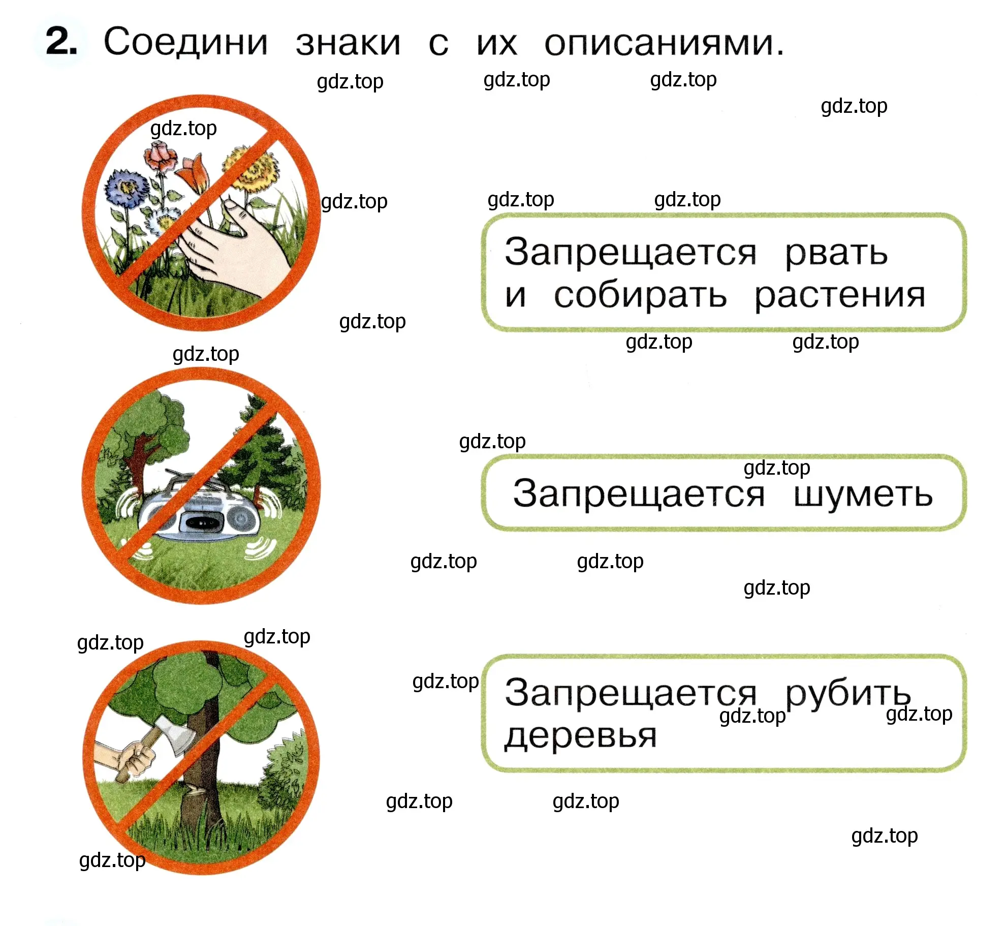 Условие номер 2 (страница 17) гдз по окружающему миру 1 класс Плешаков, Новицкая, рабочая тетрадь 2 часть