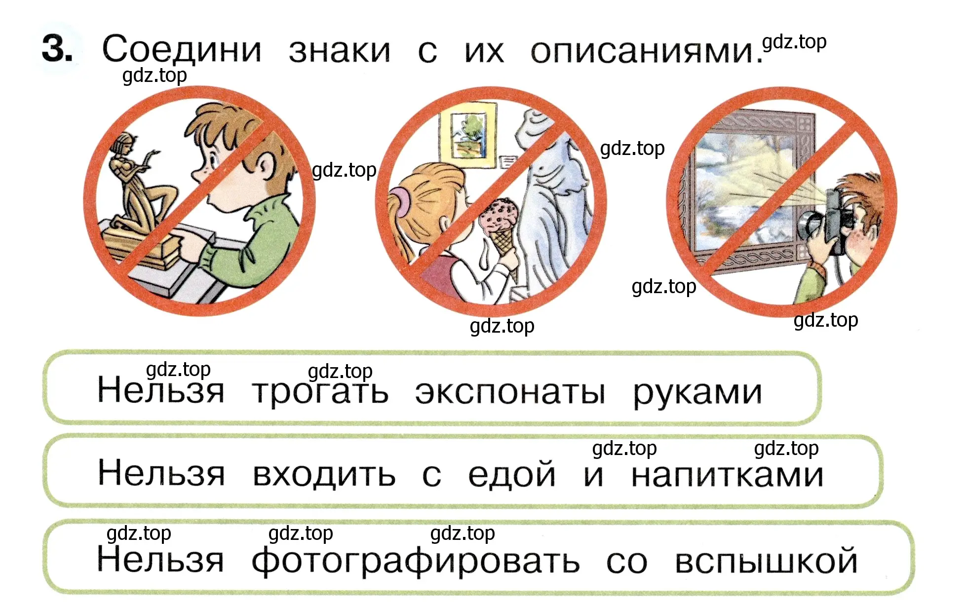 Условие номер 3 (страница 23) гдз по окружающему миру 1 класс Плешаков, Новицкая, рабочая тетрадь 2 часть