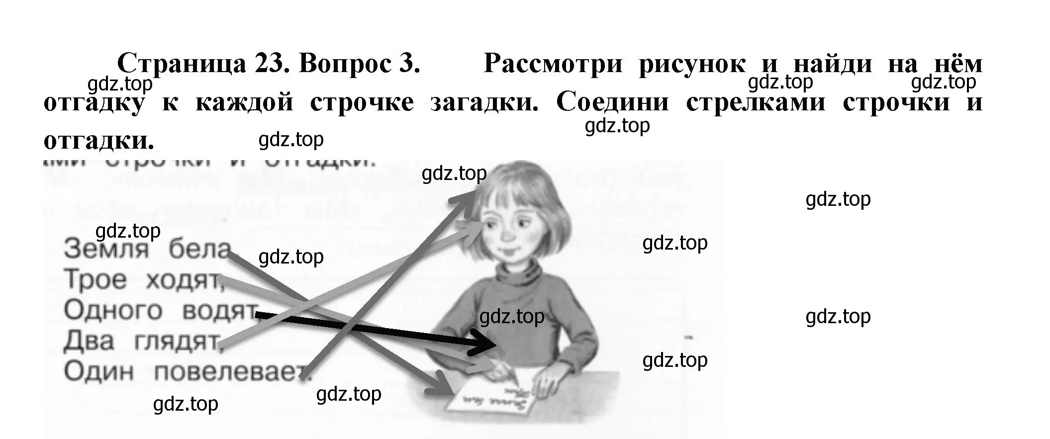 Решение номер 3 (страница 23) гдз по окружающему миру 1 класс Плешаков, Новицкая, рабочая тетрадь 1 часть