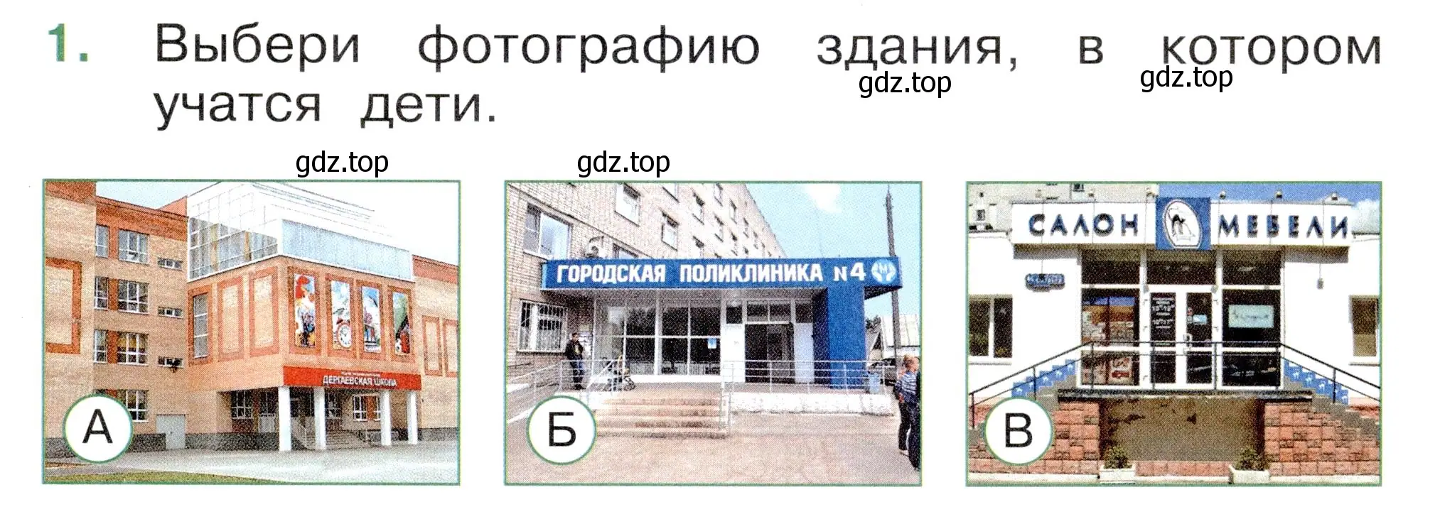 Условие номер 1 (страница 3) гдз по окружающему миру 1 класс Плешаков, Новицкая, тесты