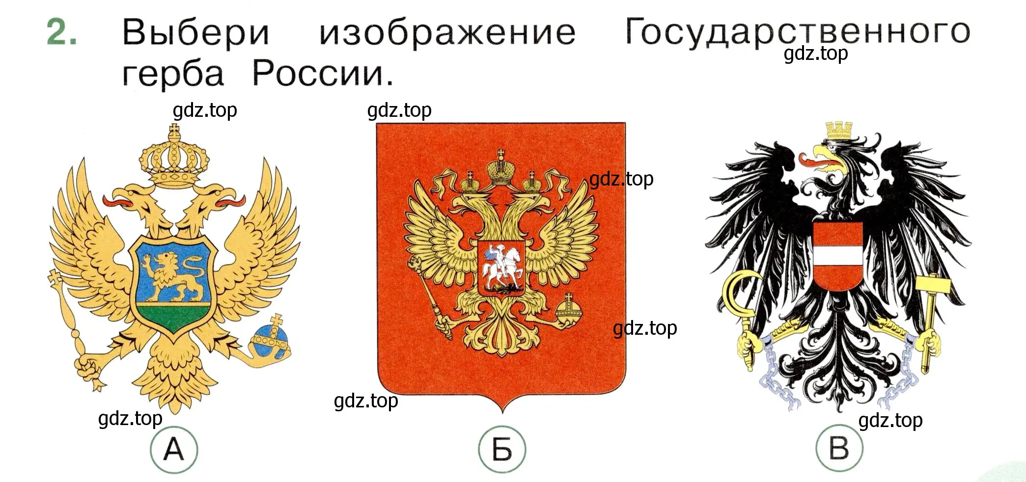 Условие номер 2 (страница 53) гдз по окружающему миру 1 класс Плешаков, Новицкая, тесты