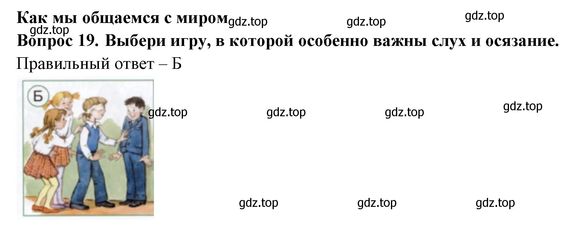 Решение номер 19 (страница 9) гдз по окружающему миру 1 класс Плешаков, Новицкая, тесты