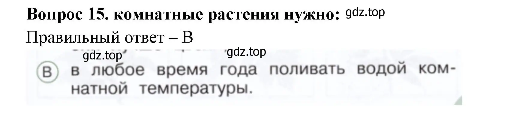 Решение номер 15 (страница 17) гдз по окружающему миру 1 класс Плешаков, Новицкая, тесты