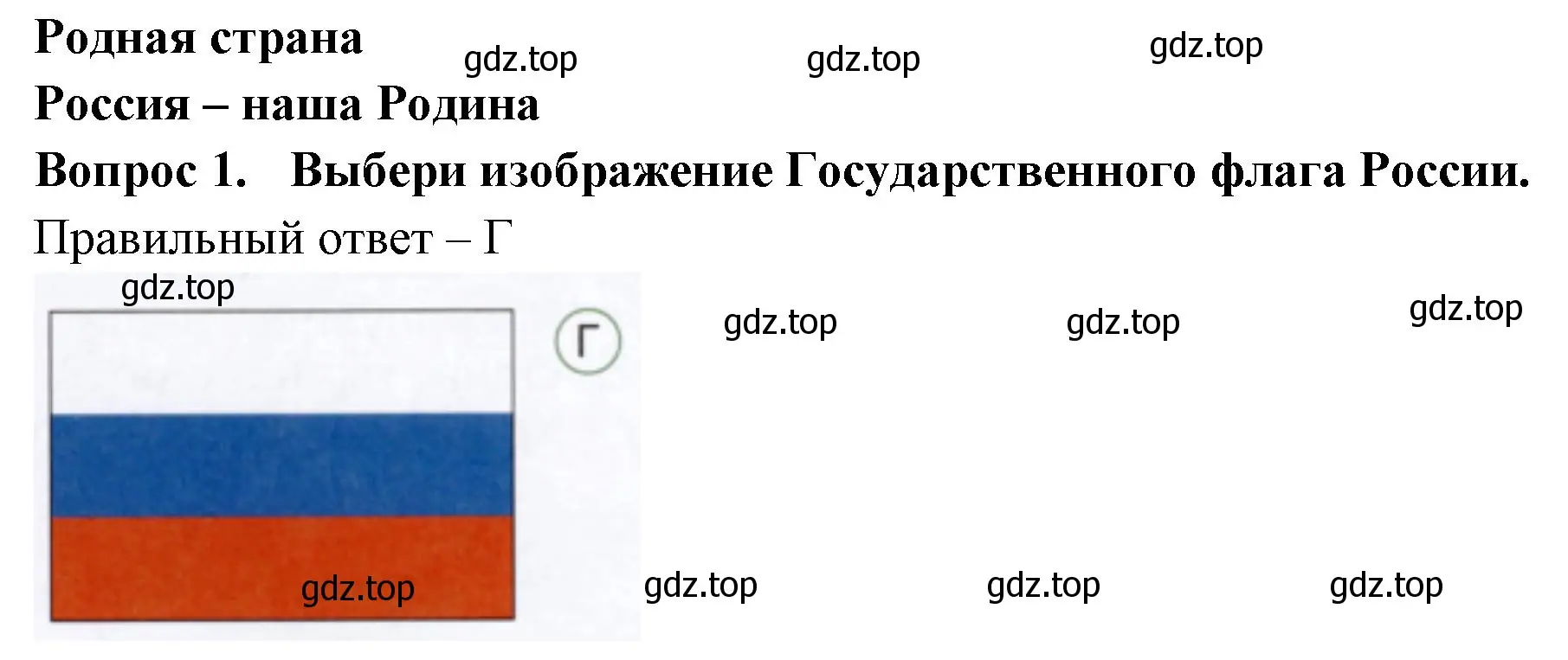 Решение номер 1 (страница 53) гдз по окружающему миру 1 класс Плешаков, Новицкая, тесты