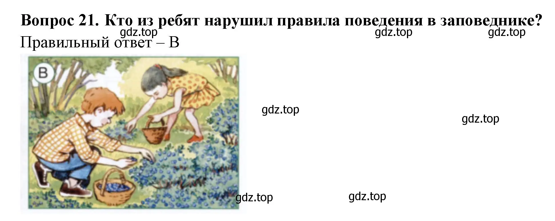 Решение номер 21 (страница 62) гдз по окружающему миру 1 класс Плешаков, Новицкая, тесты