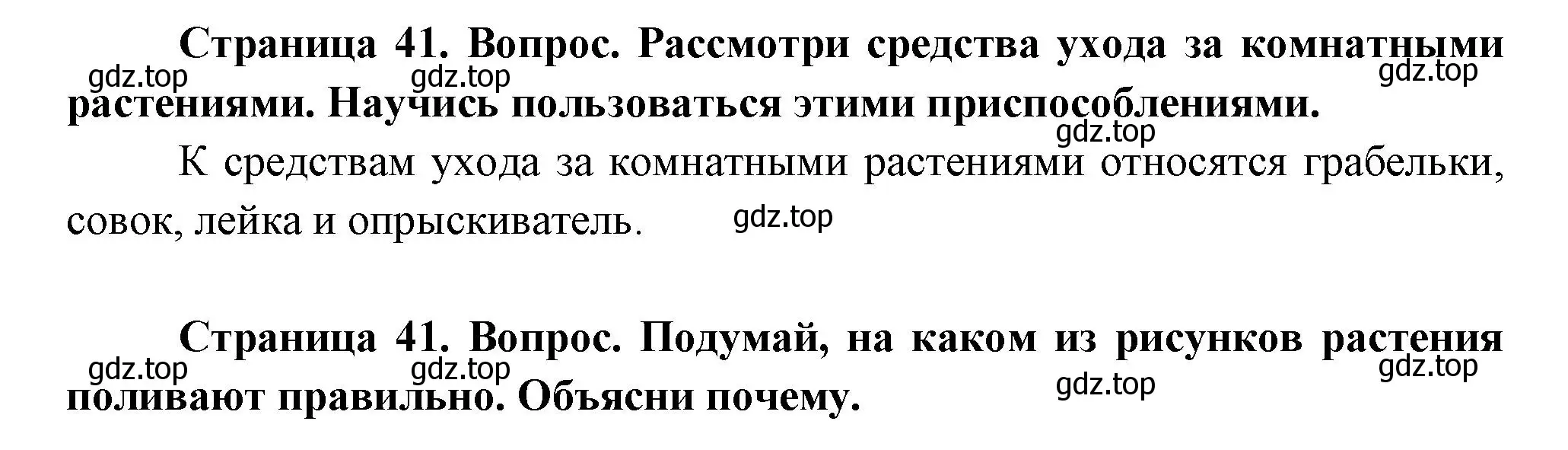 Решение Страница 41 гдз по окружающему миру 1 класс Плешаков, Новицкая, учебник 1 часть