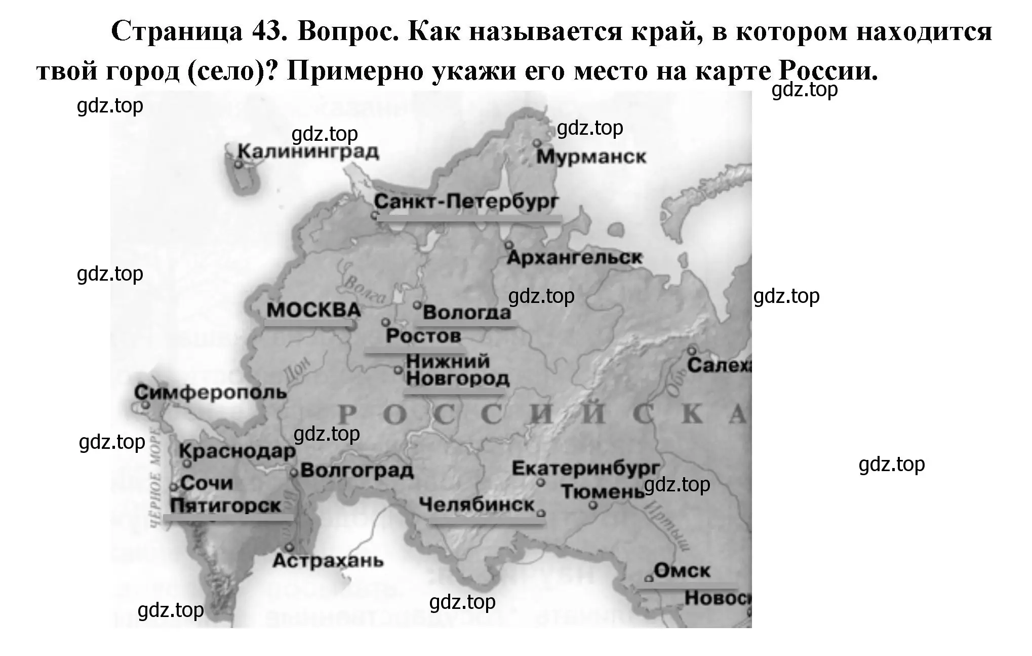 Решение Страница 43 гдз по окружающему миру 1 класс Плешаков, Новицкая, учебник 2 часть