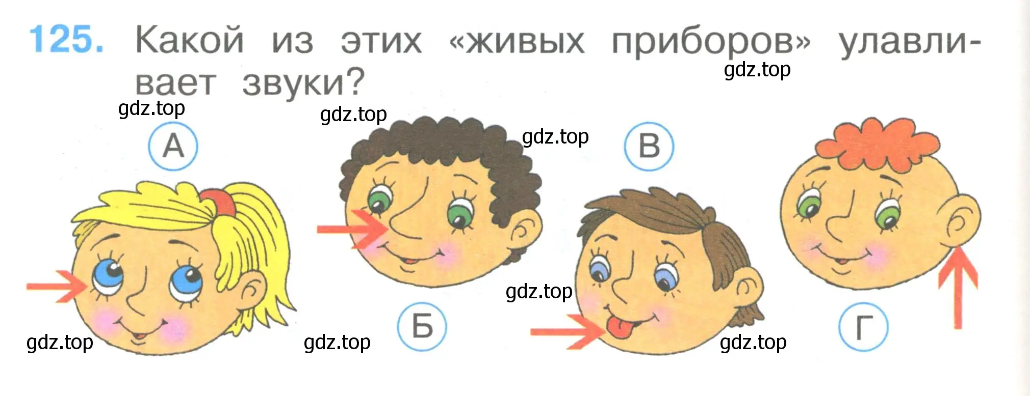 Условие номер 125 (страница 44) гдз по окружающему миру 1 класс Плешаков, Гара, тесты