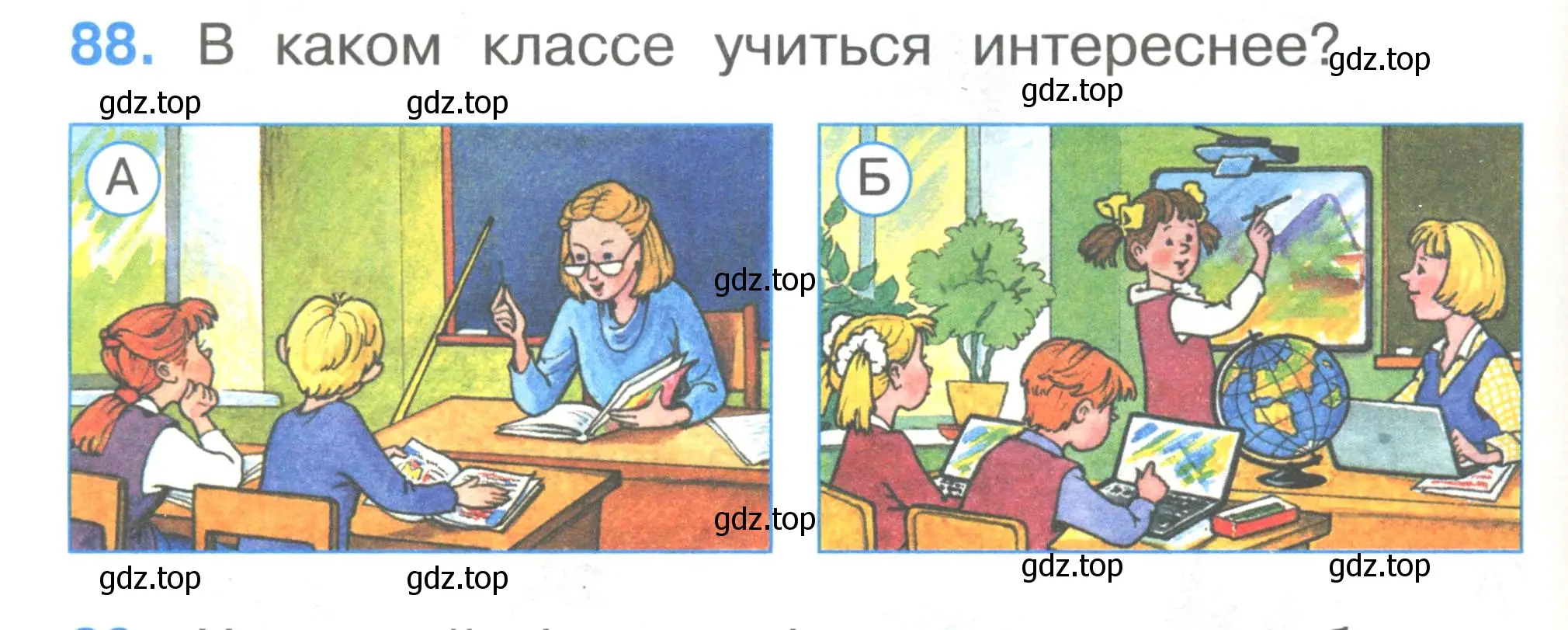 Условие номер 88 (страница 32) гдз по окружающему миру 1 класс Плешаков, Гара, тесты