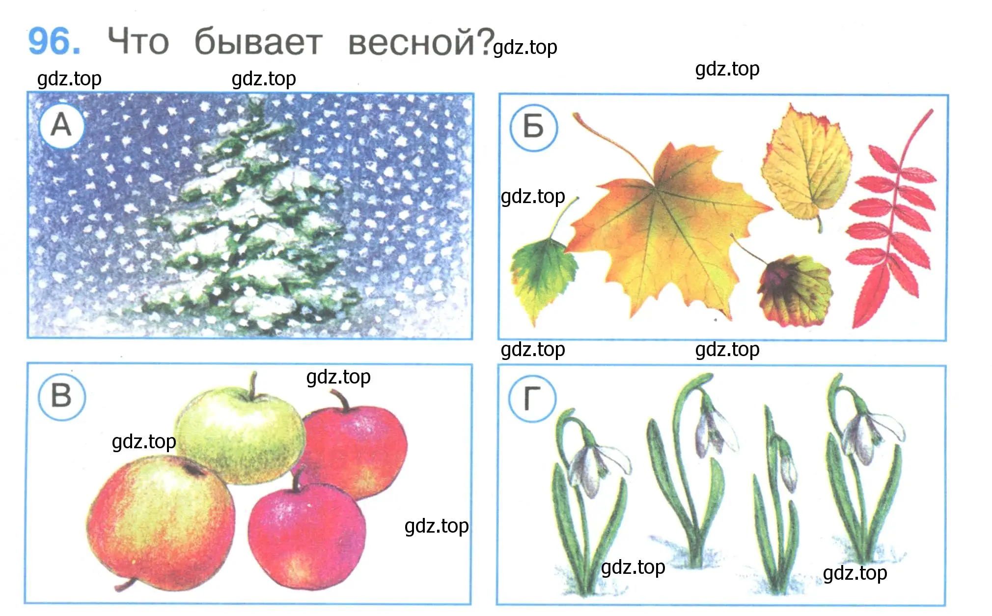 Условие номер 96 (страница 34) гдз по окружающему миру 1 класс Плешаков, Гара, тесты