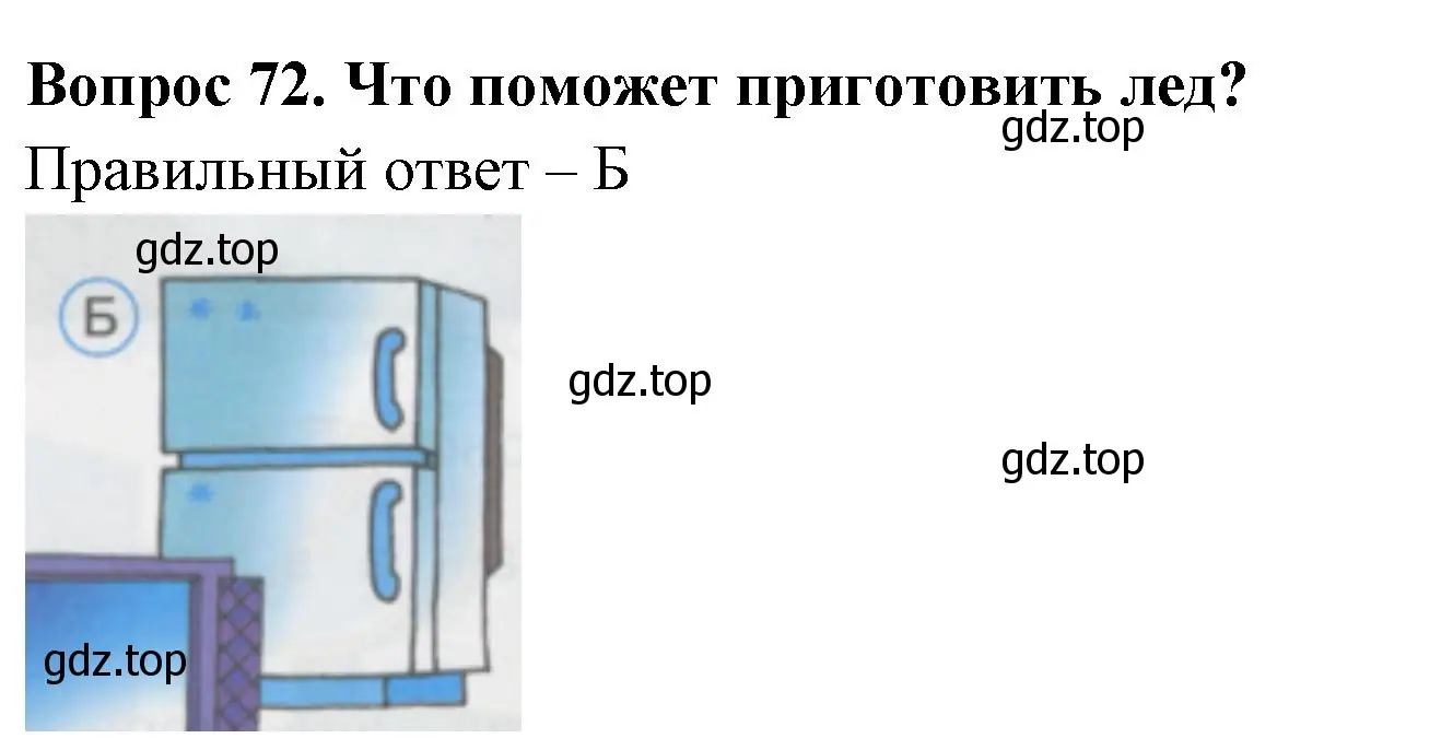 Решение номер 72 (страница 26) гдз по окружающему миру 1 класс Плешаков, Гара, тесты