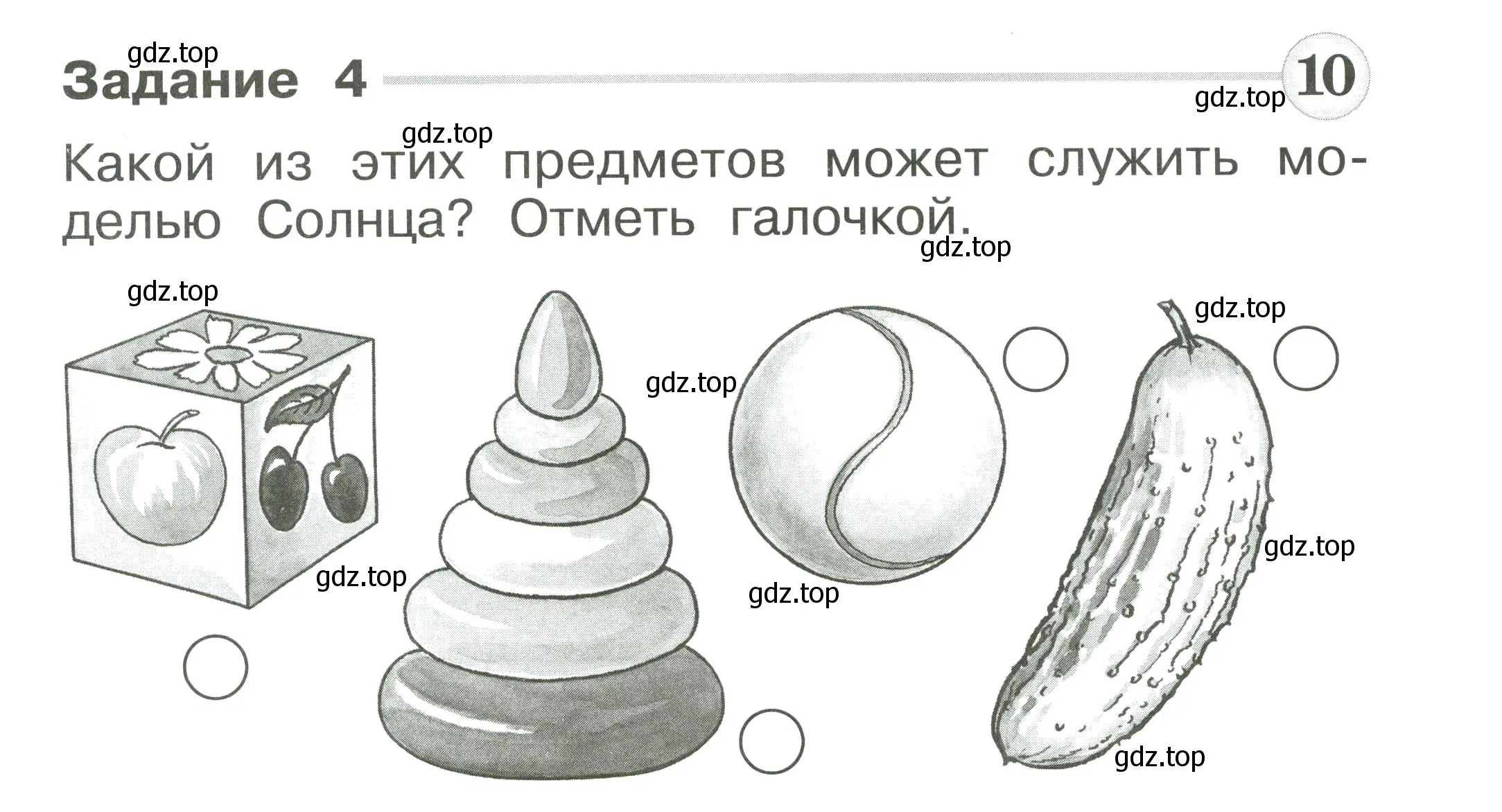 Условие номер 4 (страница 5) гдз по окружающему миру 1 класс Плешаков, Плешаков, проверочные работы