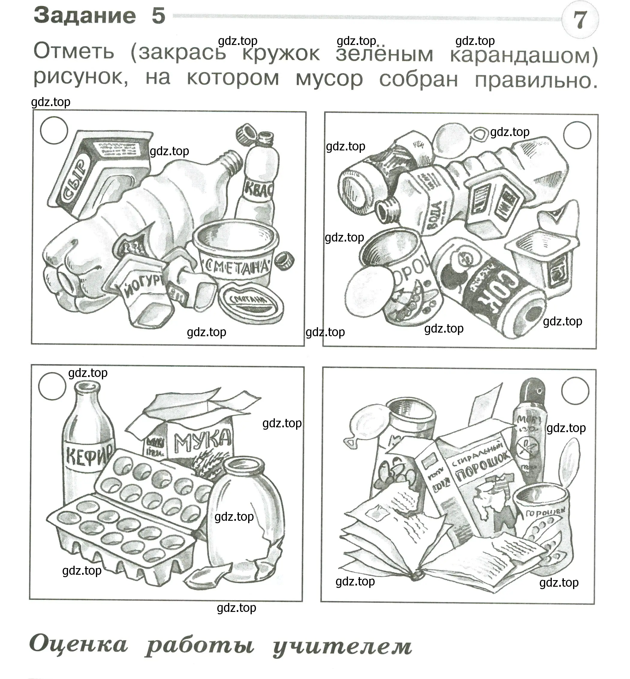 Условие номер 5 (страница 28) гдз по окружающему миру 1 класс Плешаков, Плешаков, проверочные работы