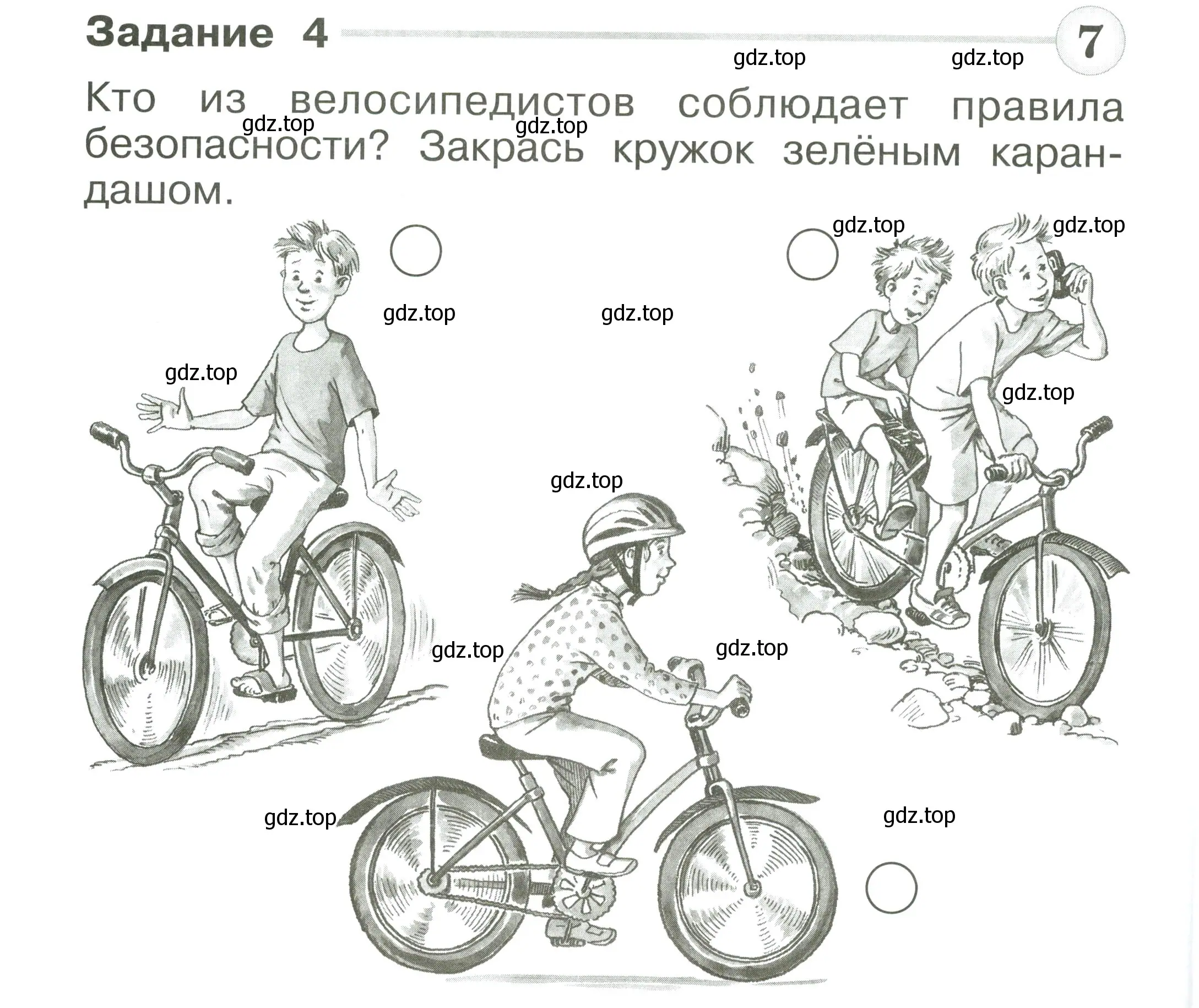 Условие номер 4 (страница 38) гдз по окружающему миру 1 класс Плешаков, Плешаков, проверочные работы