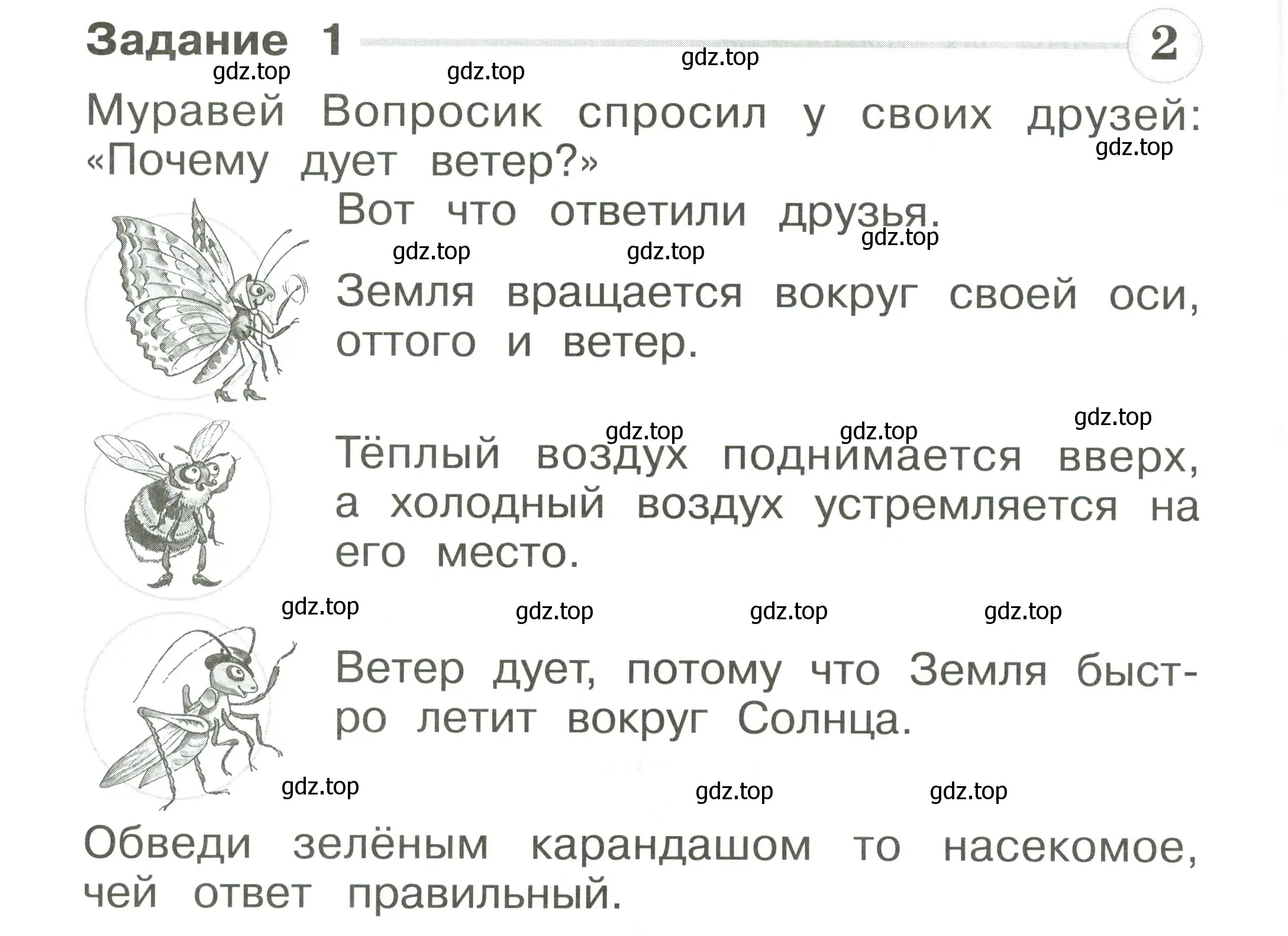 Условие номер 1 (страница 46) гдз по окружающему миру 1 класс Плешаков, Плешаков, проверочные работы