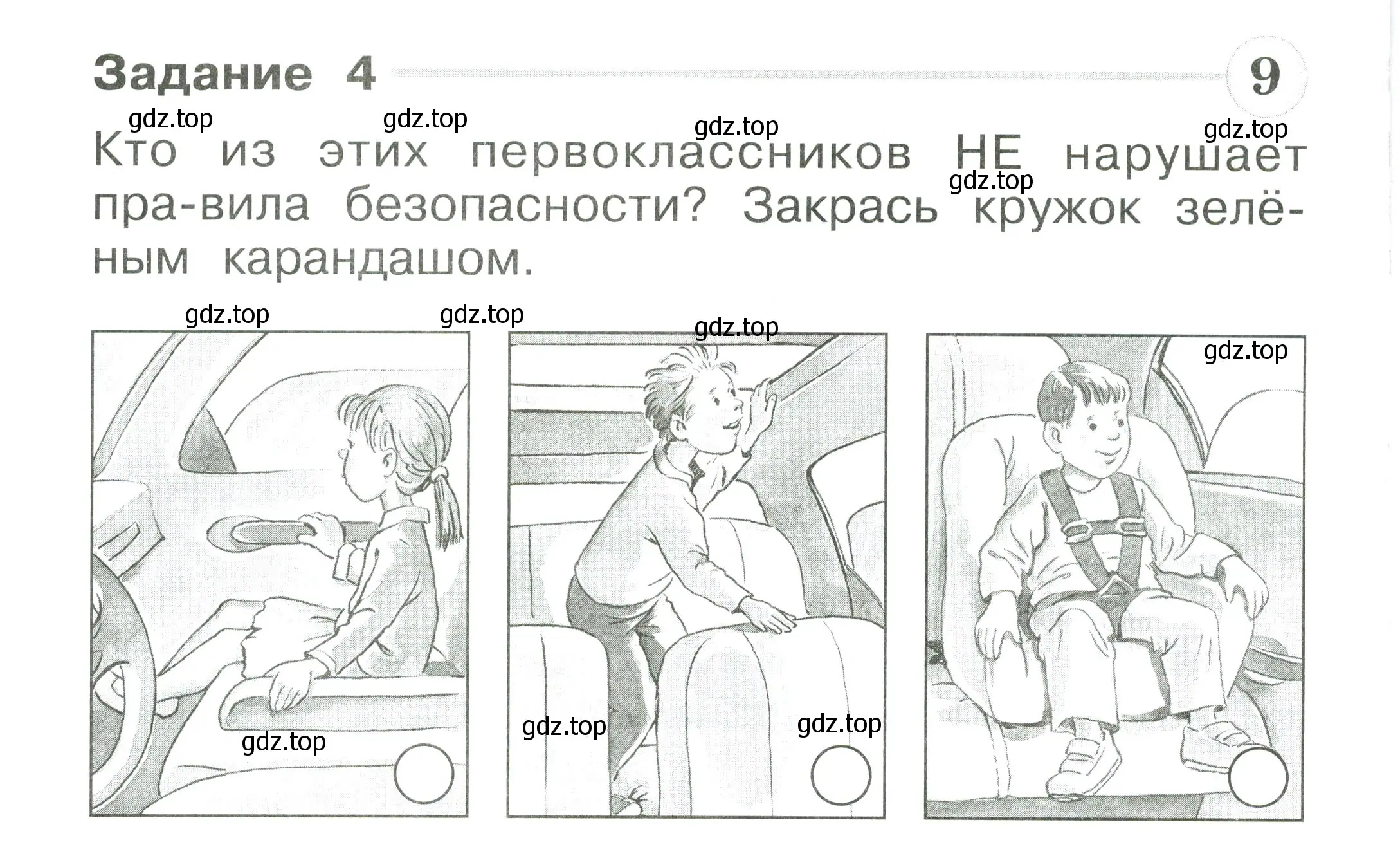 Условие номер 4 (страница 48) гдз по окружающему миру 1 класс Плешаков, Плешаков, проверочные работы