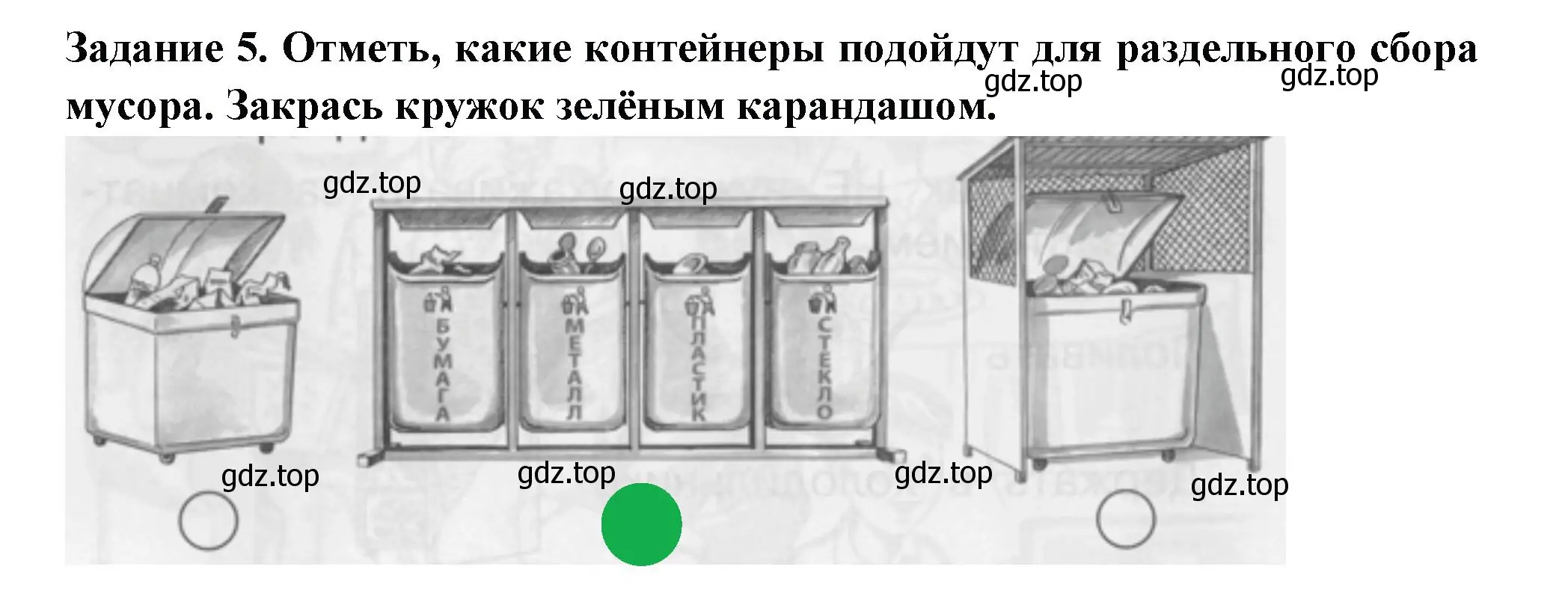 Решение номер 5 (страница 18) гдз по окружающему миру 1 класс Плешаков, Плешаков, проверочные работы