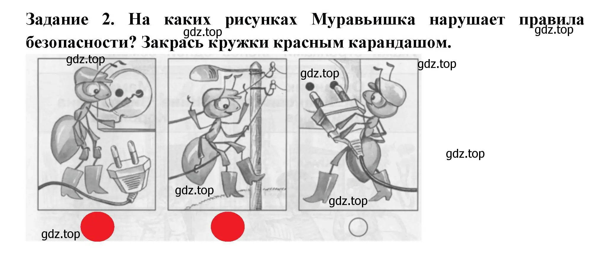 Решение номер 2 (страница 24) гдз по окружающему миру 1 класс Плешаков, Плешаков, проверочные работы