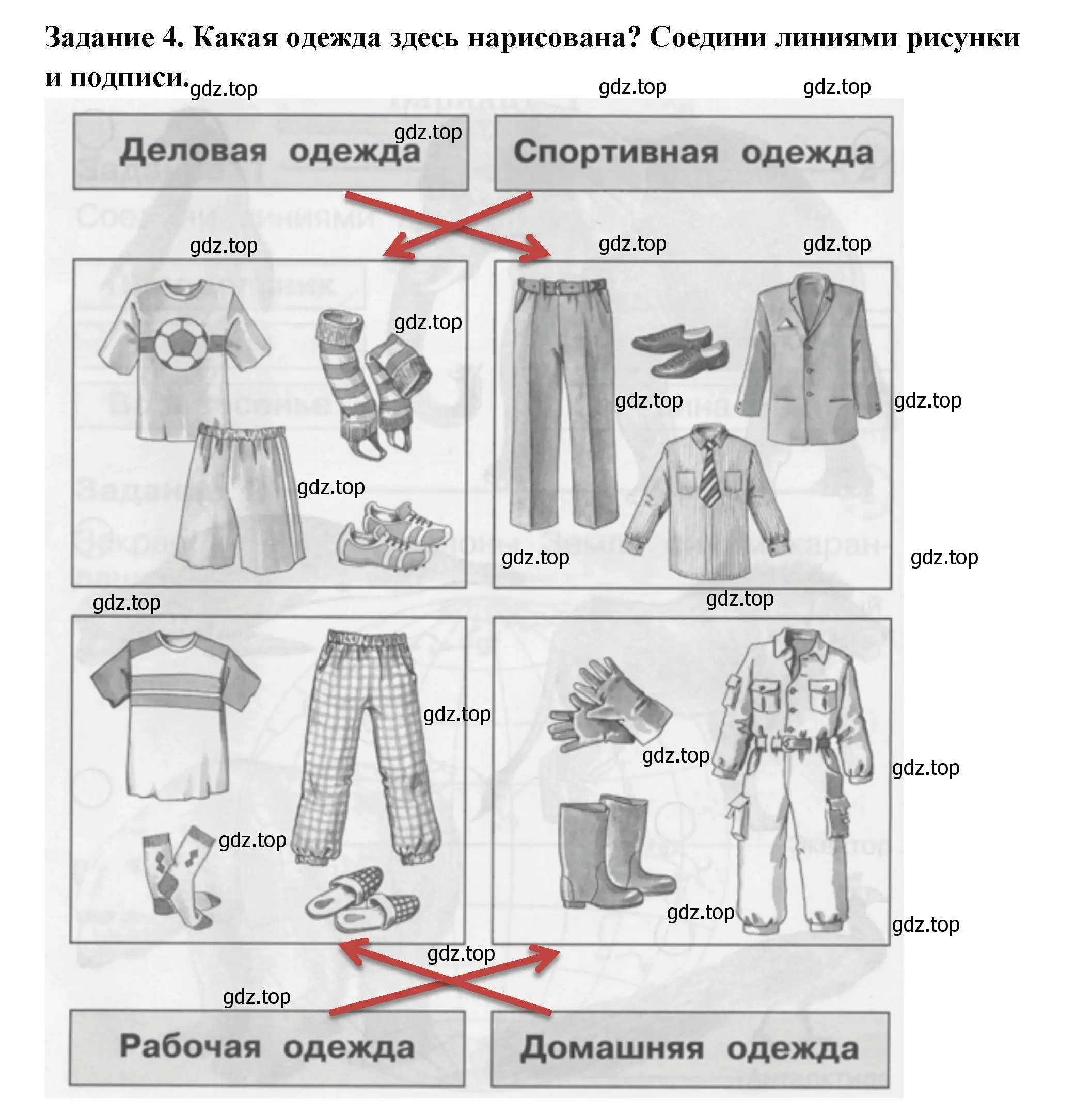 Решение номер 4 (страница 32) гдз по окружающему миру 1 класс Плешаков, Плешаков, проверочные работы