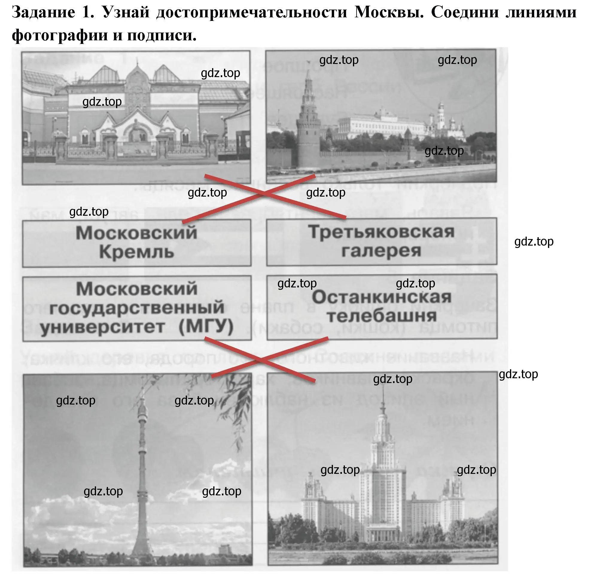 Решение номер 1 (страница 56) гдз по окружающему миру 1 класс Плешаков, Плешаков, проверочные работы