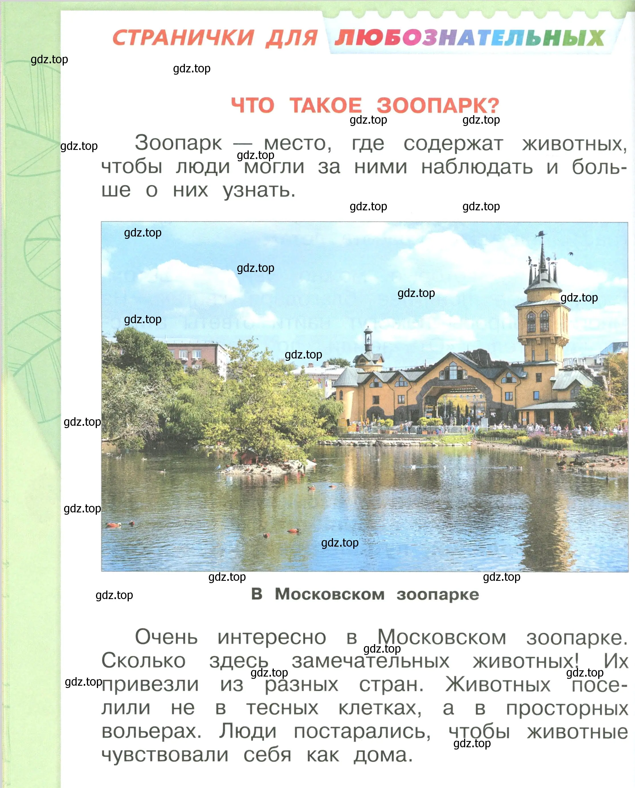 Условие номер 56 (страница 56) гдз по окружающему миру 1 класс Плешаков, учебник 3 часть