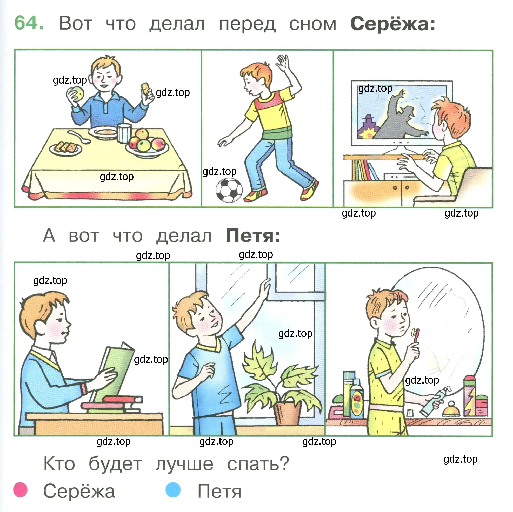 Условие номер 64 (страница 119) гдз по окружающему миру 1 класс Плешаков, учебник 3 часть