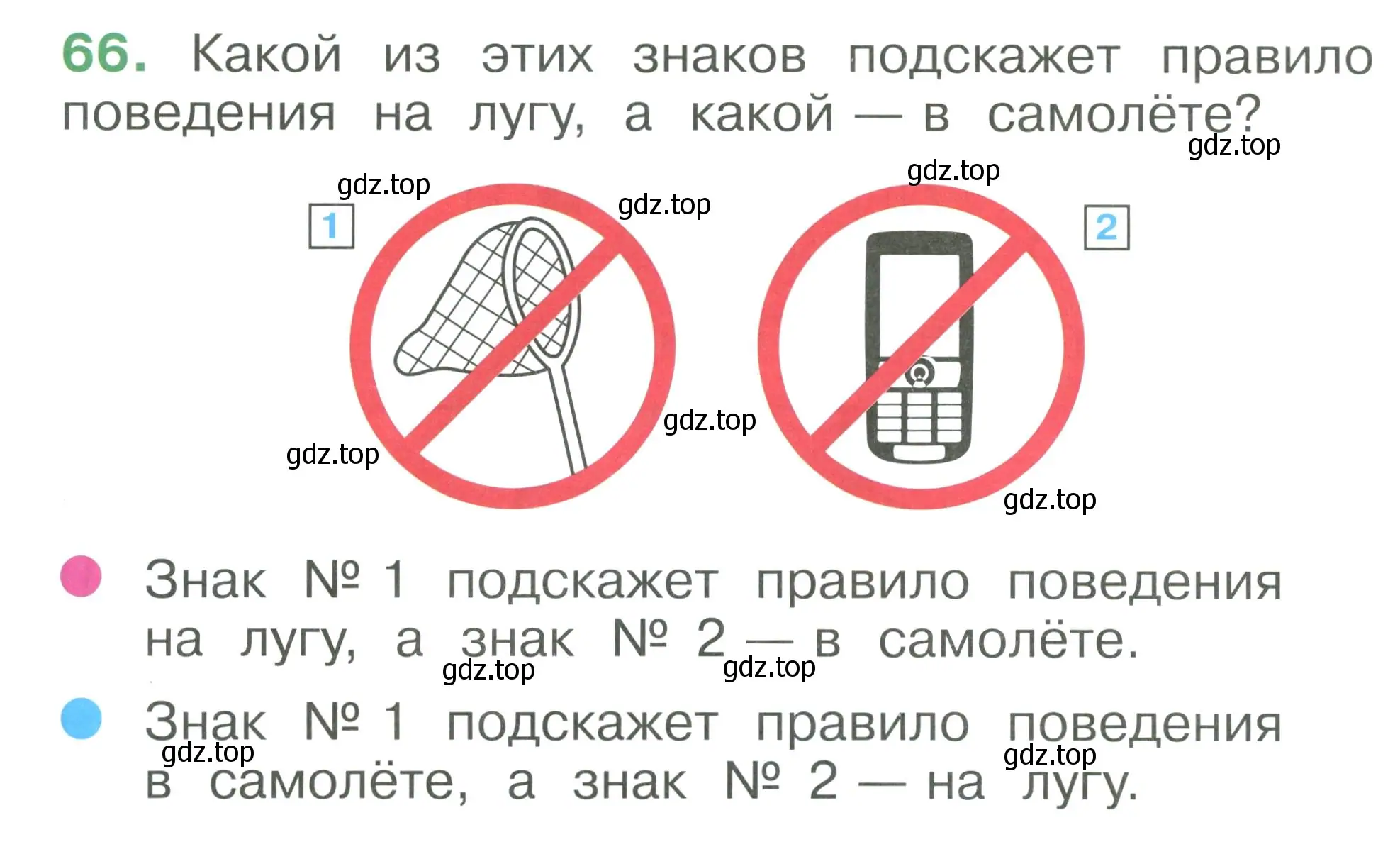 Условие номер 66 (страница 120) гдз по окружающему миру 1 класс Плешаков, учебник 3 часть