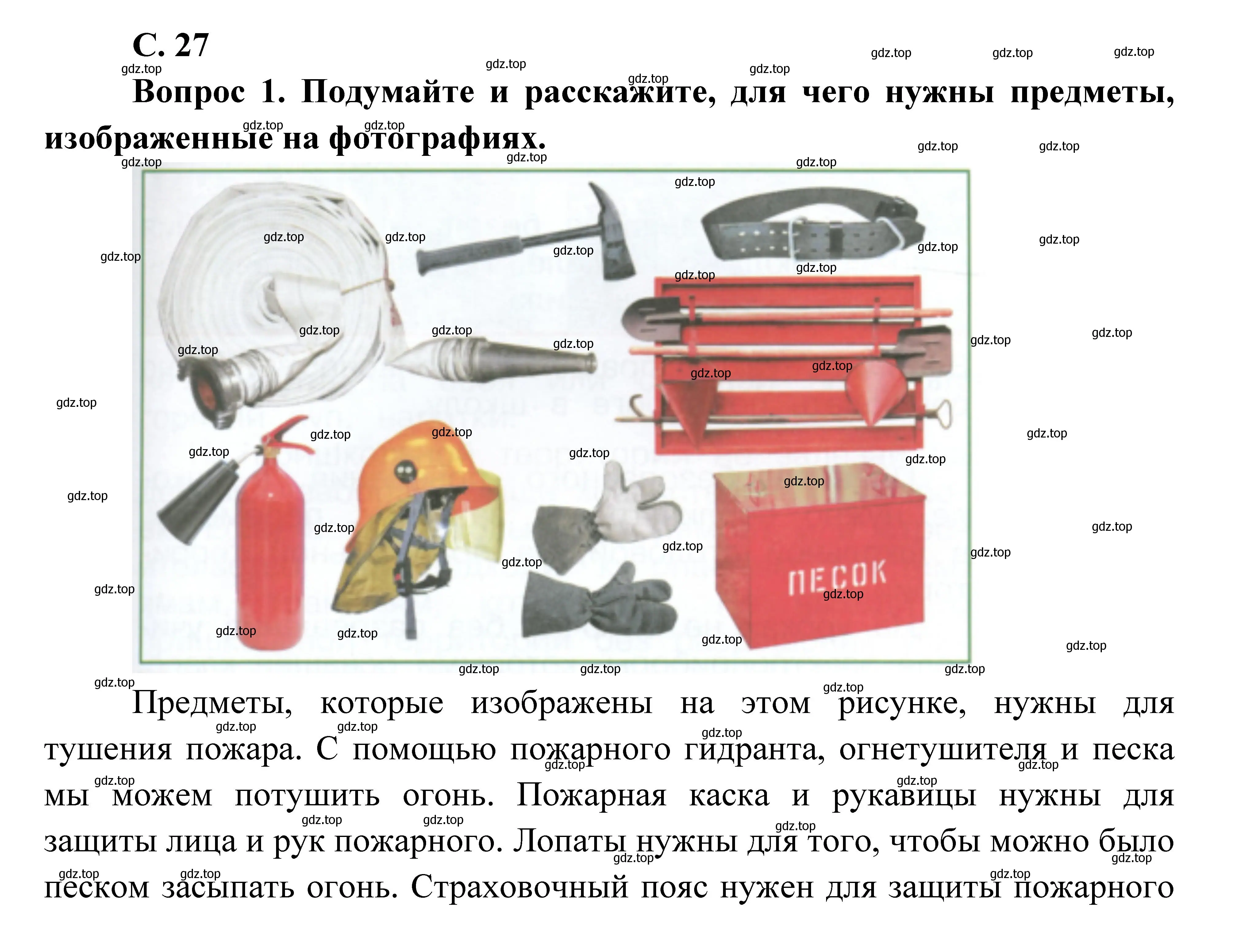 Решение номер 27 (страница 27) гдз по окружающему миру 1 класс Плешаков, учебник 3 часть