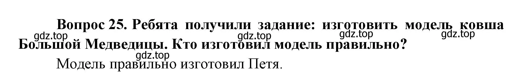 Решение номер 25 (страница 98) гдз по окружающему миру 1 класс Плешаков, учебник 3 часть