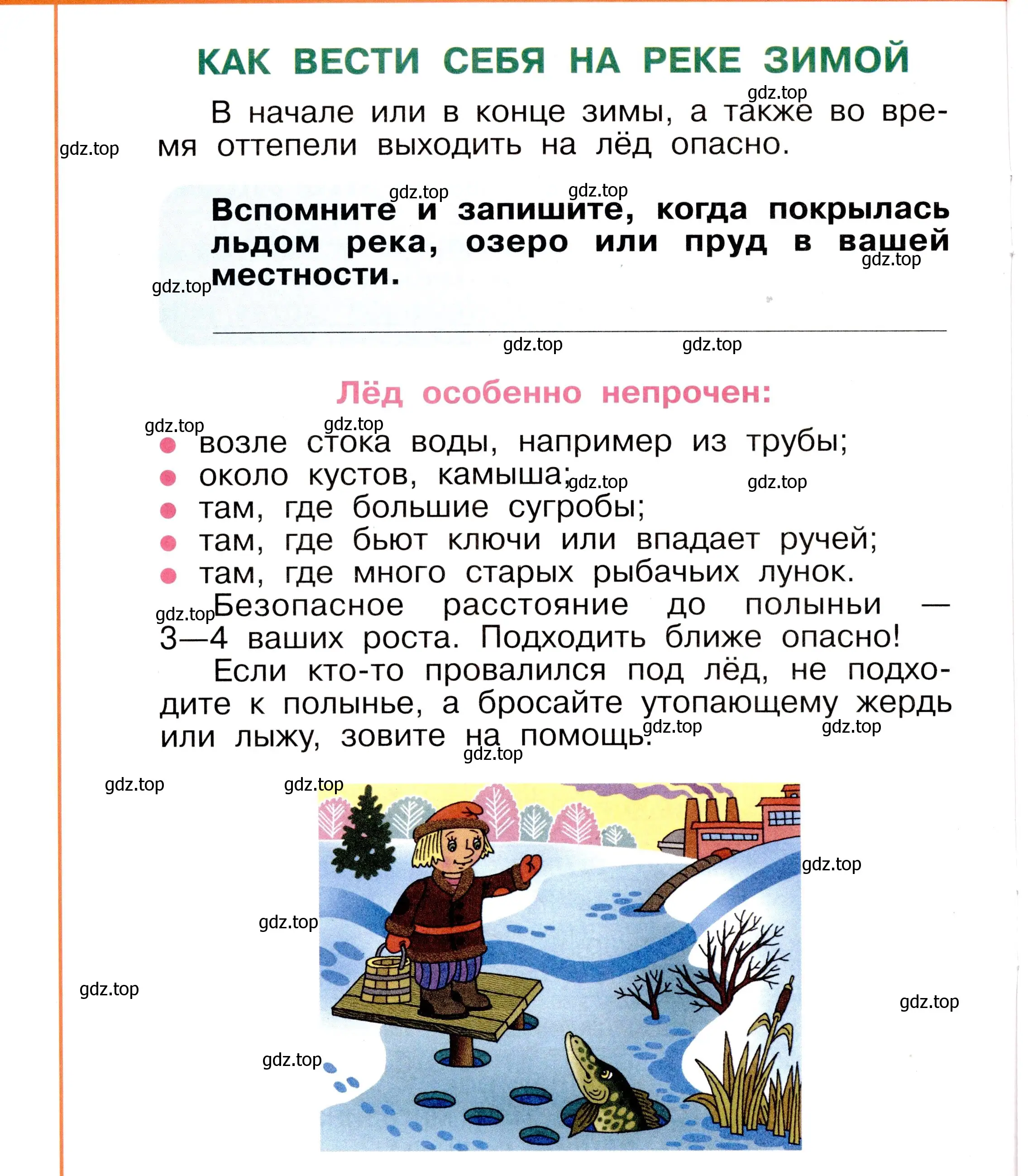 Условие номер 22 (страница 22) гдз по окружающему миру 2 класс Анастасова, Ижевский, рабочая тетрадь