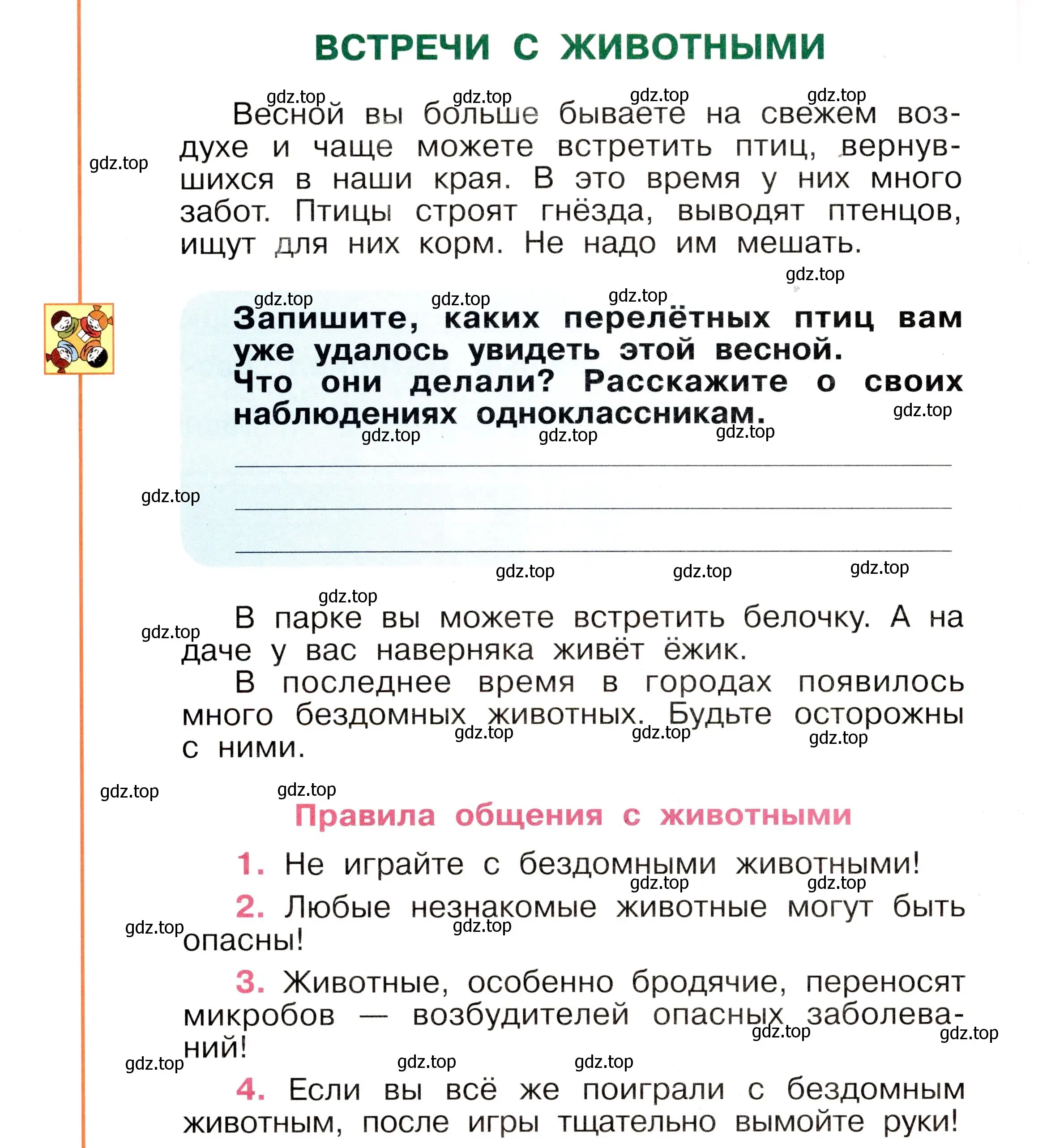 Условие номер 42 (страница 42) гдз по окружающему миру 2 класс Анастасова, Ижевский, рабочая тетрадь