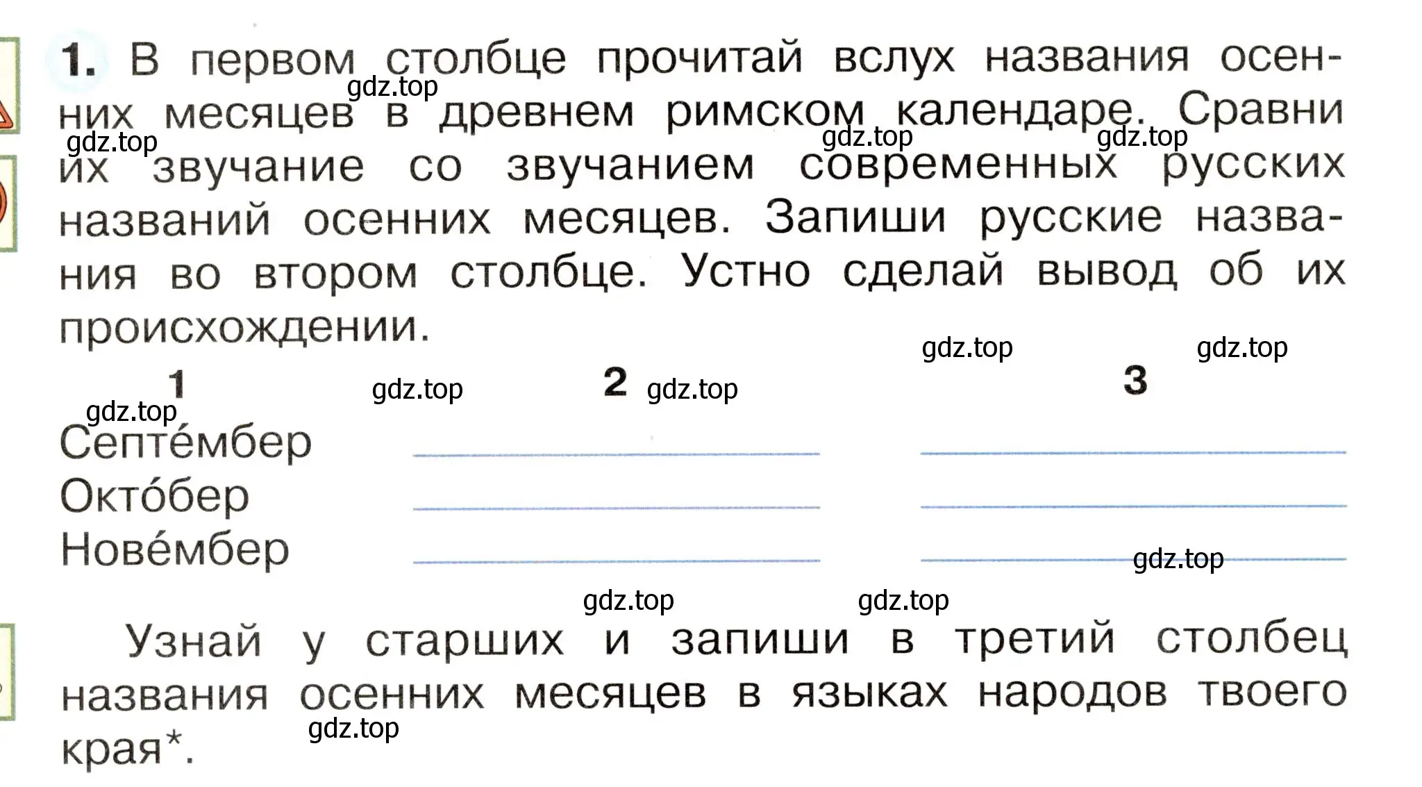 Условие номер 1 (страница 36) гдз по окружающему миру 2 класс Плешаков, Новицкая, рабочая тетрадь 1 часть