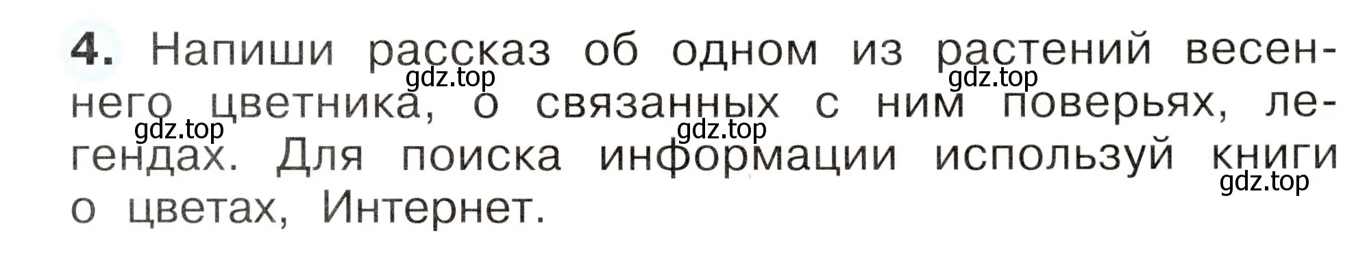 Условие номер 4 (страница 45) гдз по окружающему миру 2 класс Плешаков, Новицкая, рабочая тетрадь 2 часть