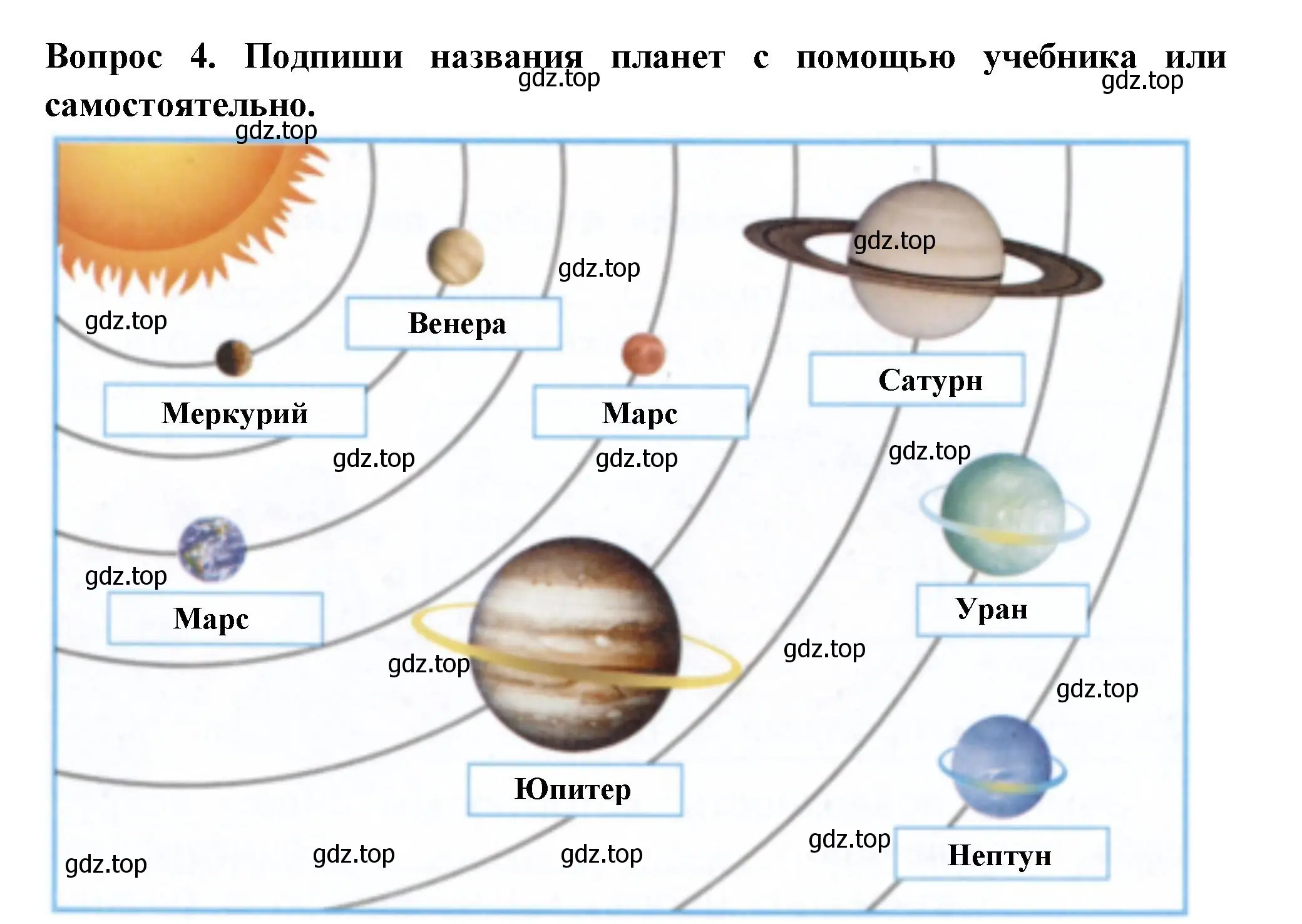 Решение номер 4 (страница 7) гдз по окружающему миру 2 класс Плешаков, Новицкая, рабочая тетрадь 1 часть