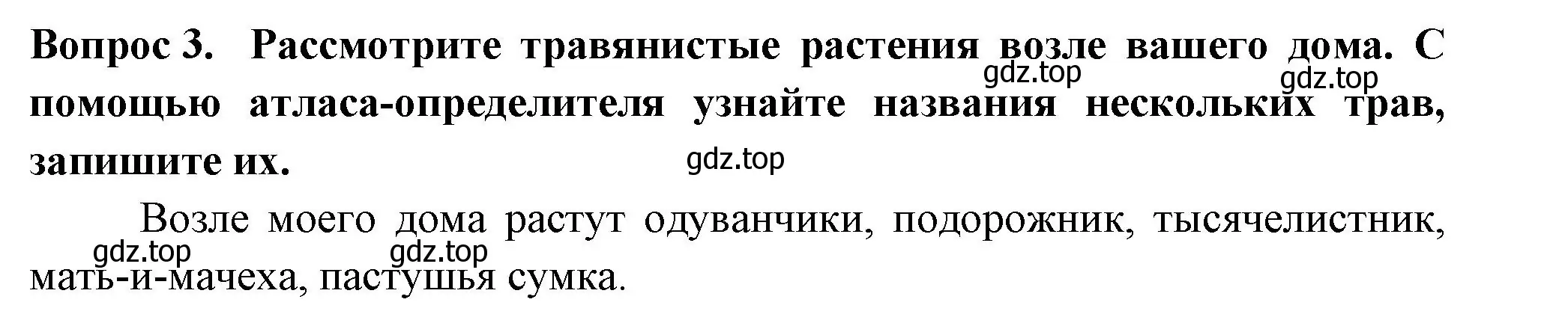 Решение номер 3 (страница 45) гдз по окружающему миру 2 класс Плешаков, Новицкая, рабочая тетрадь 1 часть