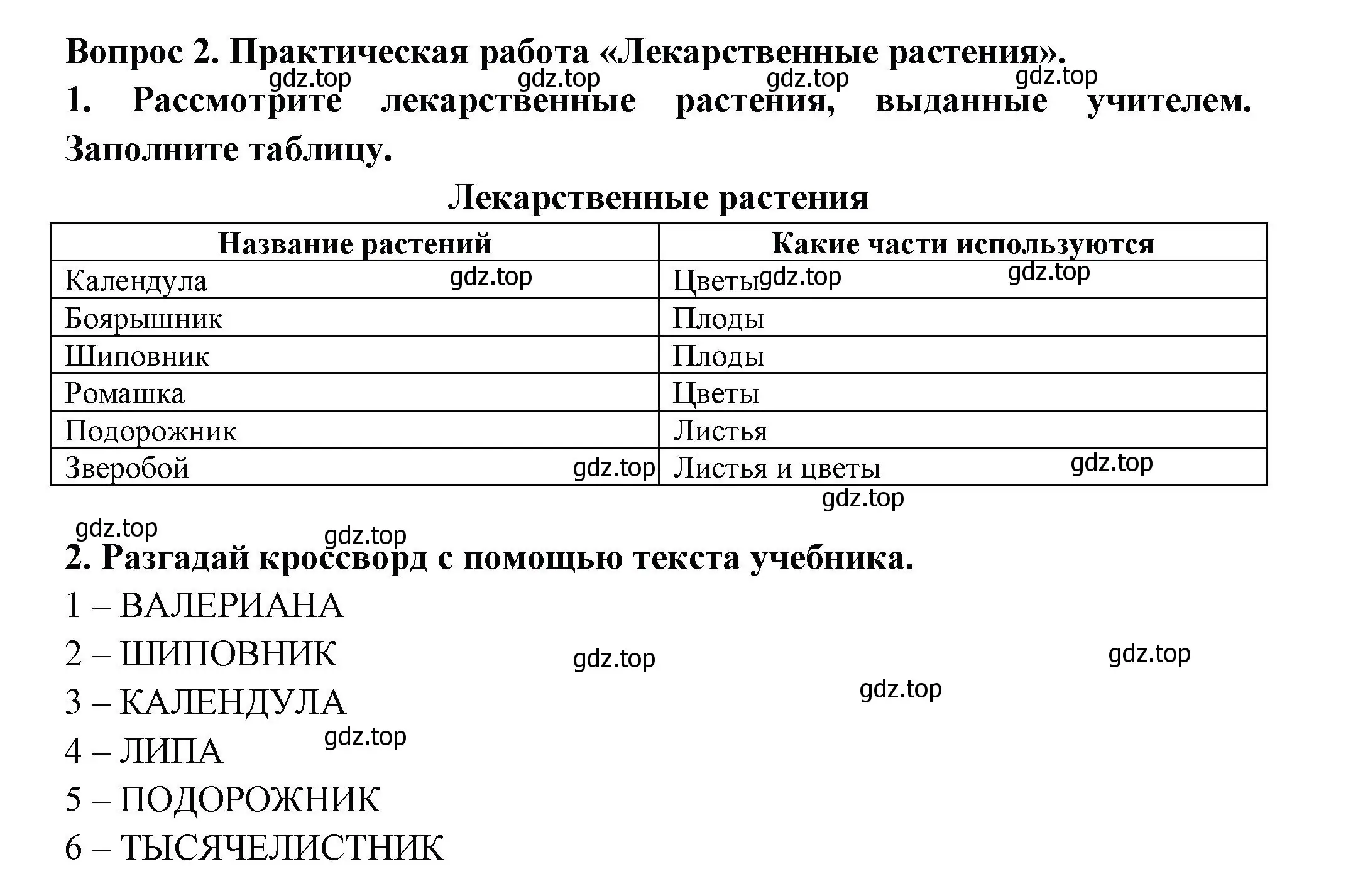 Решение номер 2 (страница 16) гдз по окружающему миру 2 класс Плешаков, Новицкая, рабочая тетрадь 2 часть