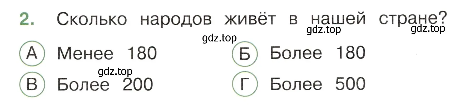 Условие номер 2 (страница 3) гдз по окружающему миру 2 класс Плешаков, Новицкая, тесты