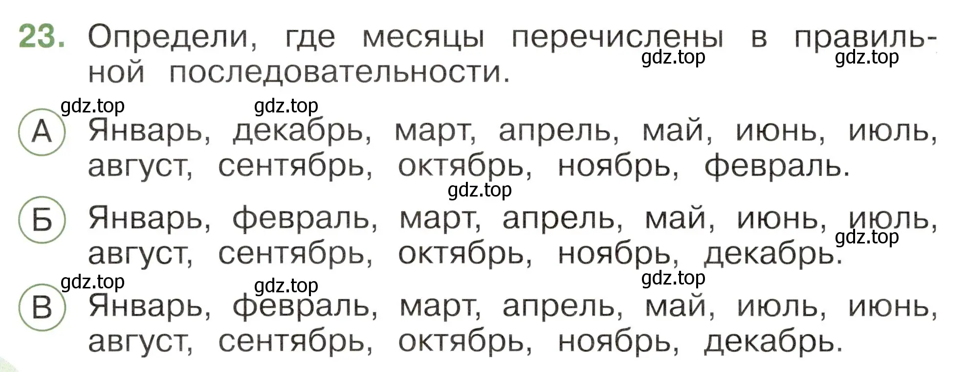 Условие номер 23 (страница 8) гдз по окружающему миру 2 класс Плешаков, Новицкая, тесты