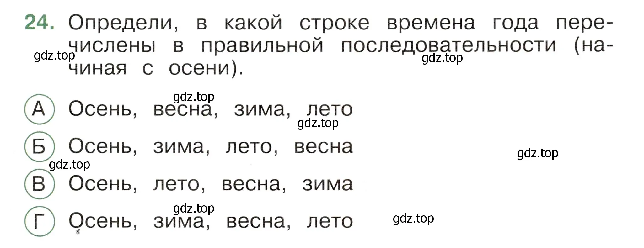 Условие номер 24 (страница 9) гдз по окружающему миру 2 класс Плешаков, Новицкая, тесты