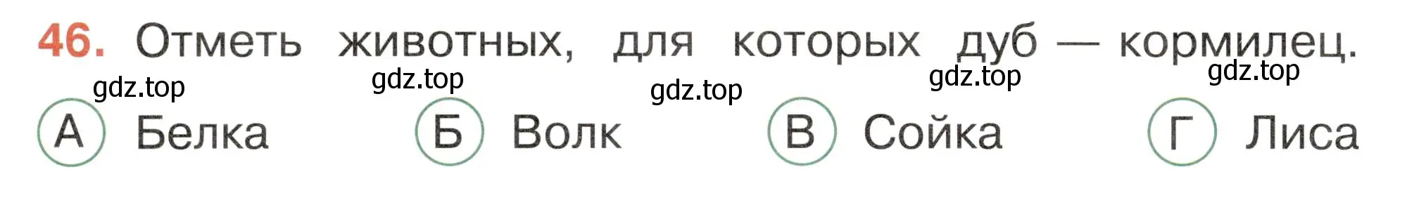 Условие номер 46 (страница 30) гдз по окружающему миру 2 класс Плешаков, Новицкая, тесты