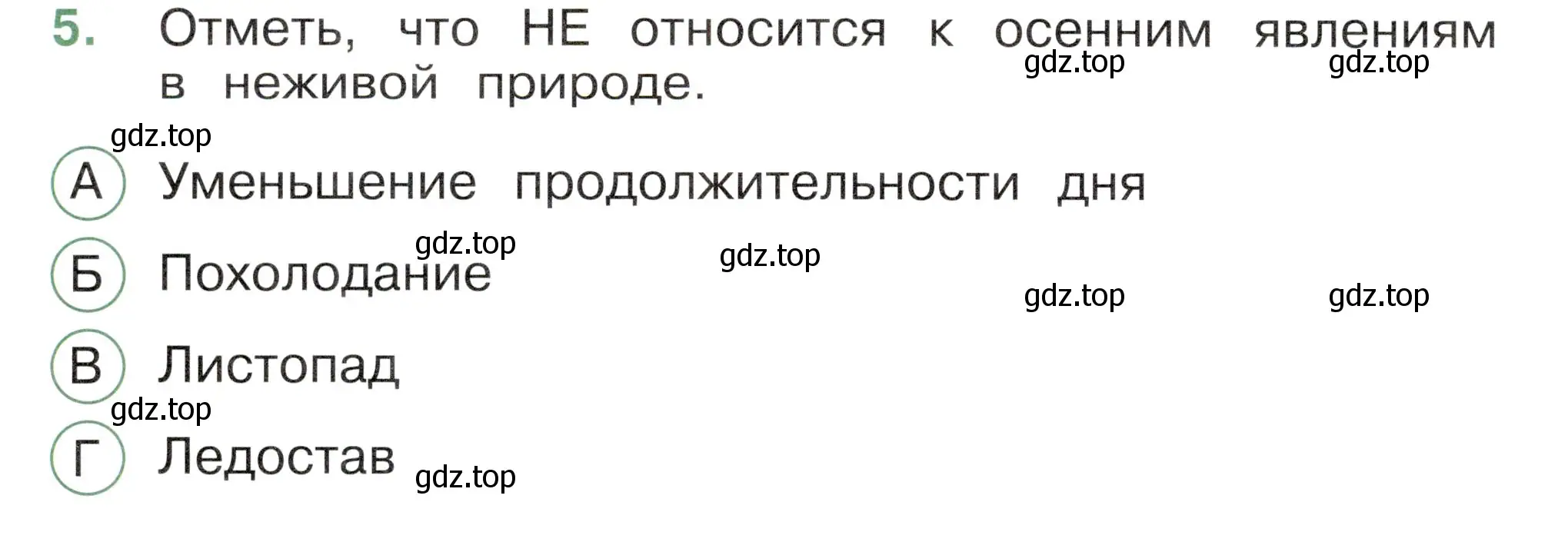 Условие номер 5 (страница 18) гдз по окружающему миру 2 класс Плешаков, Новицкая, тесты